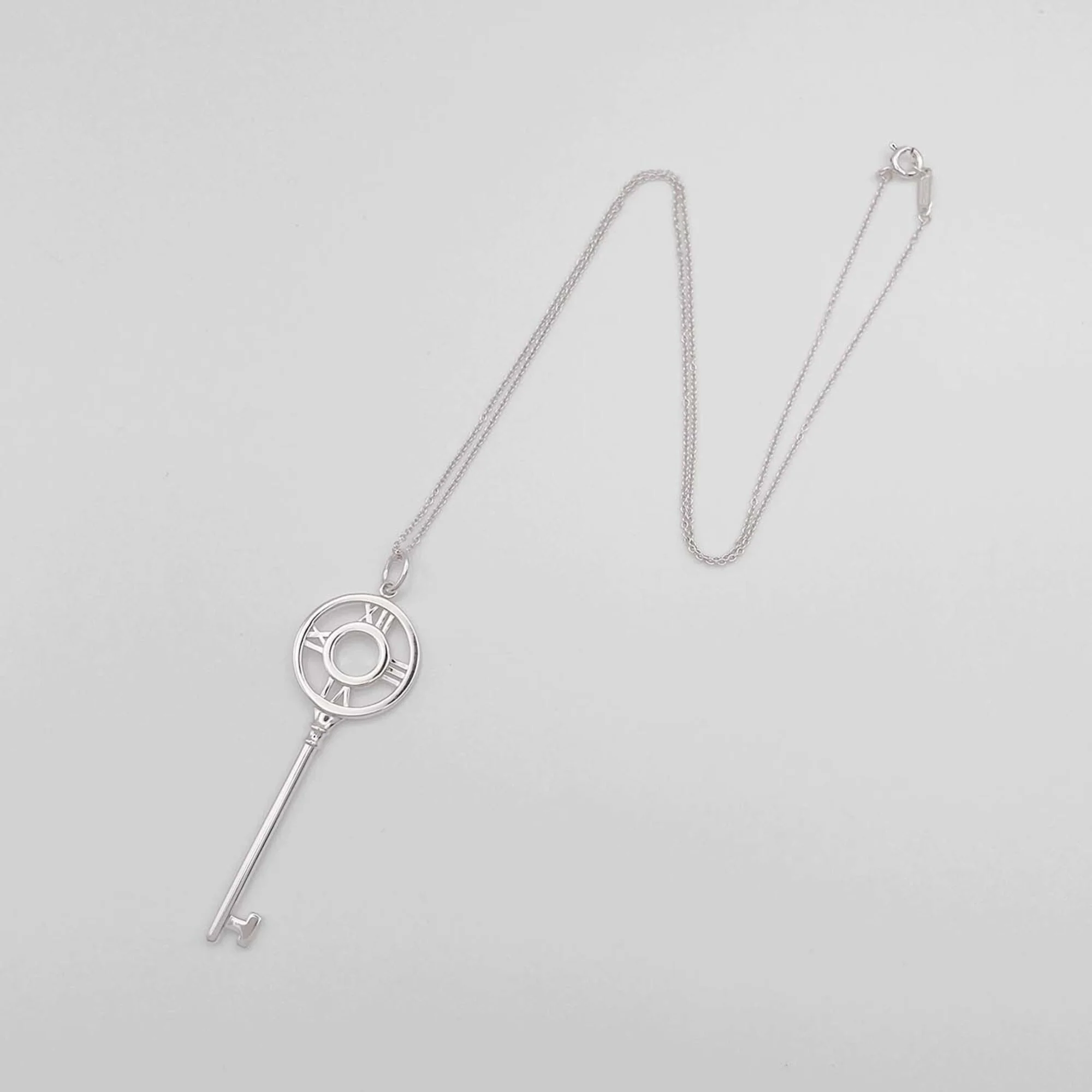 Atlas Pendant Necklace Sterling Silver - Image 4