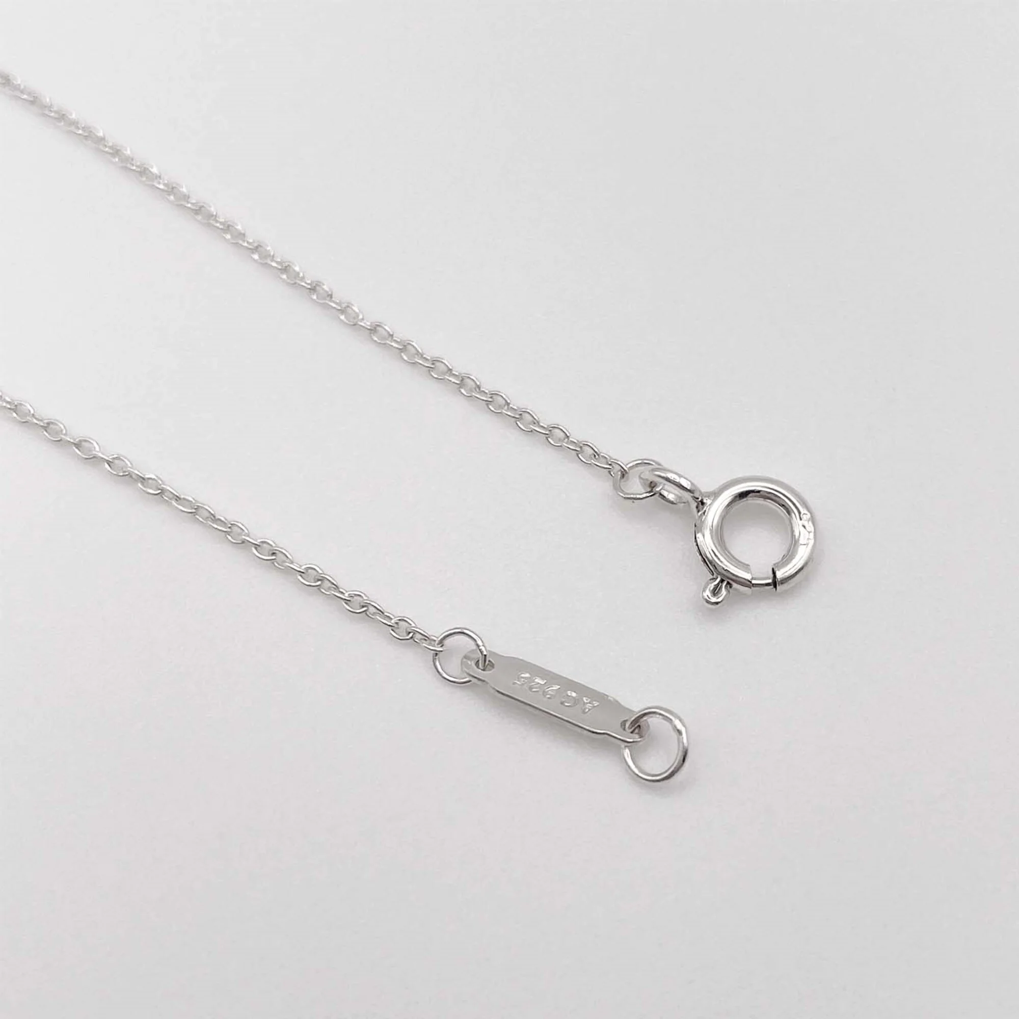Atlas Pendant Necklace Sterling Silver - Image 5
