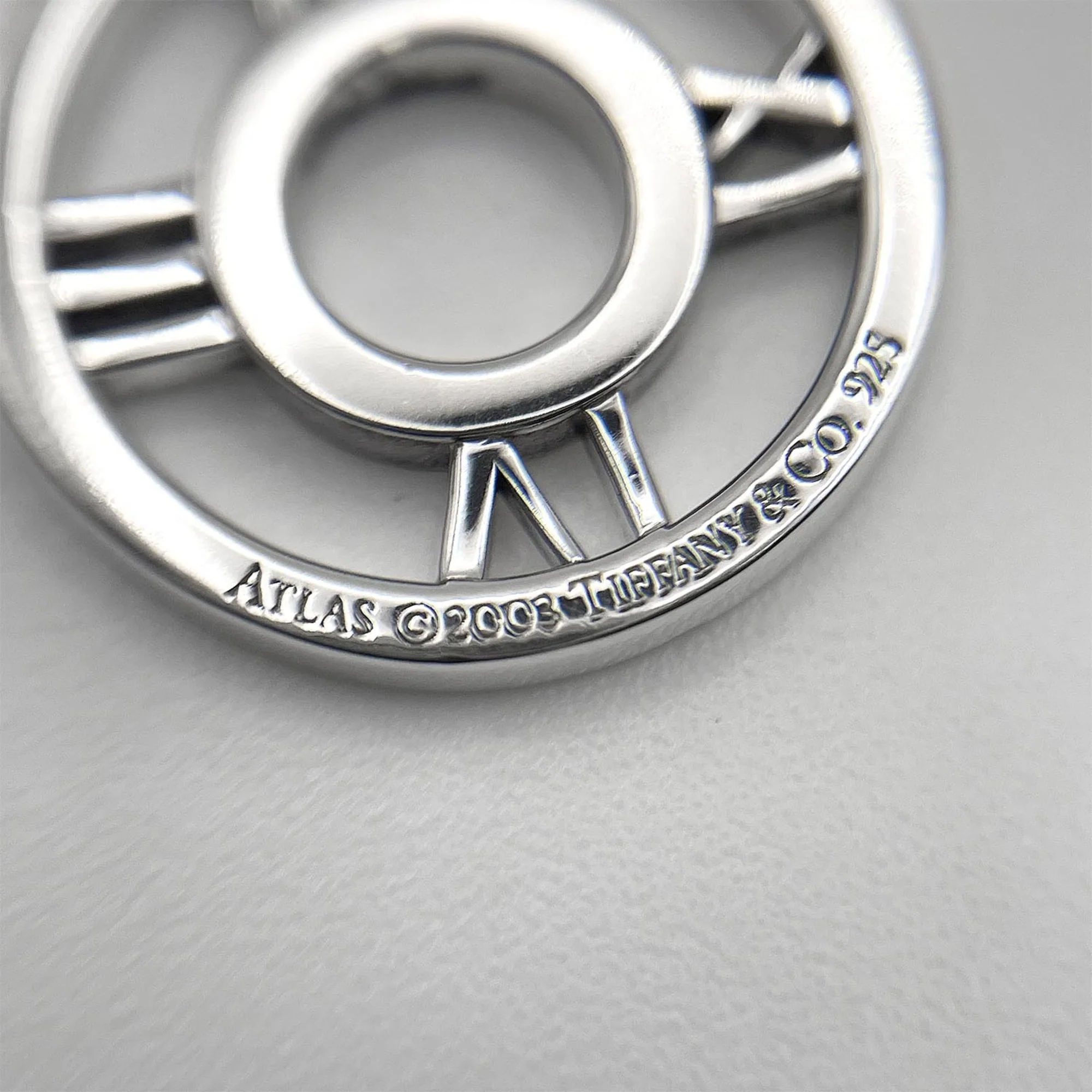 Atlas Pendant Necklace Sterling Silver - Image 7
