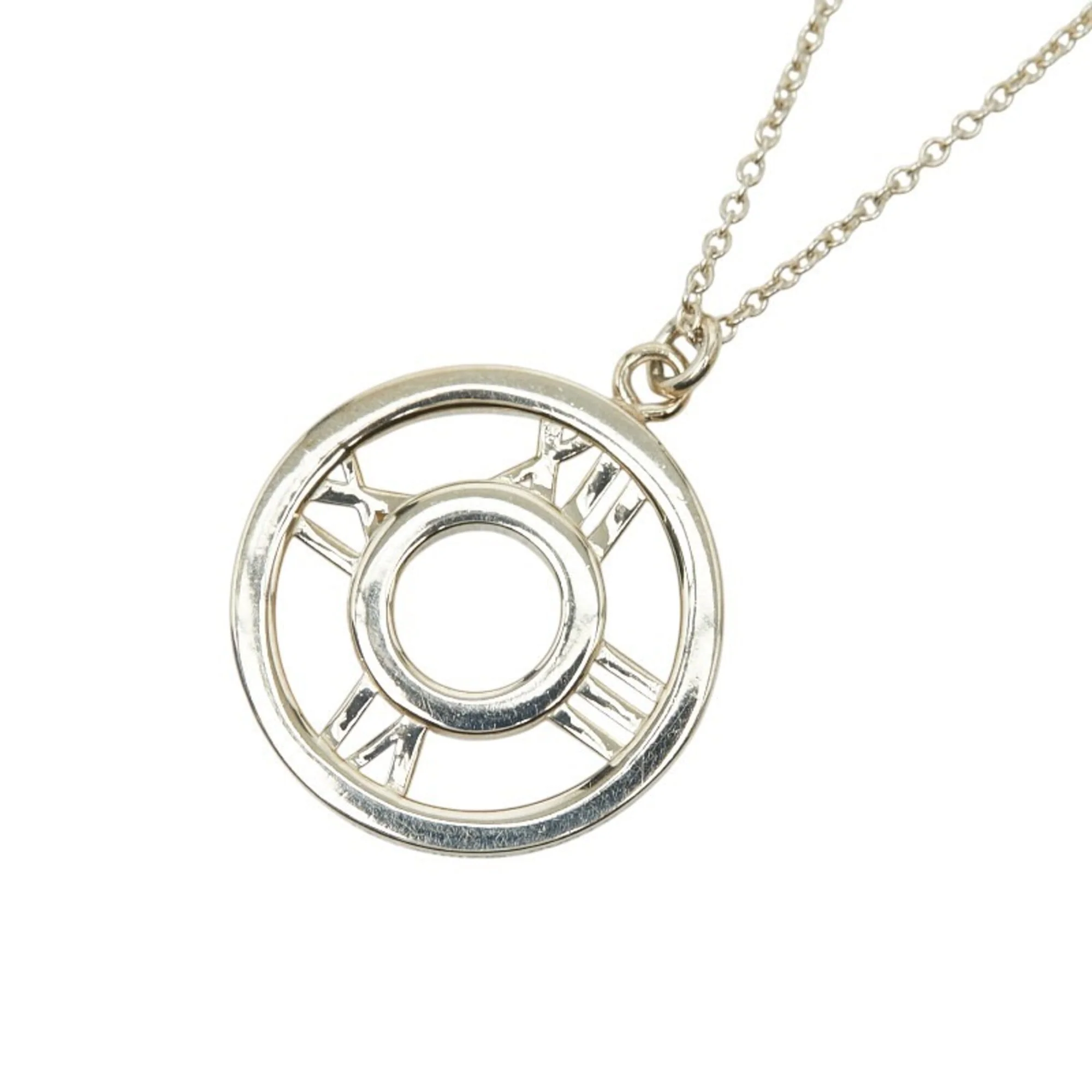 Atlas Pendant Necklace Sterling Silver