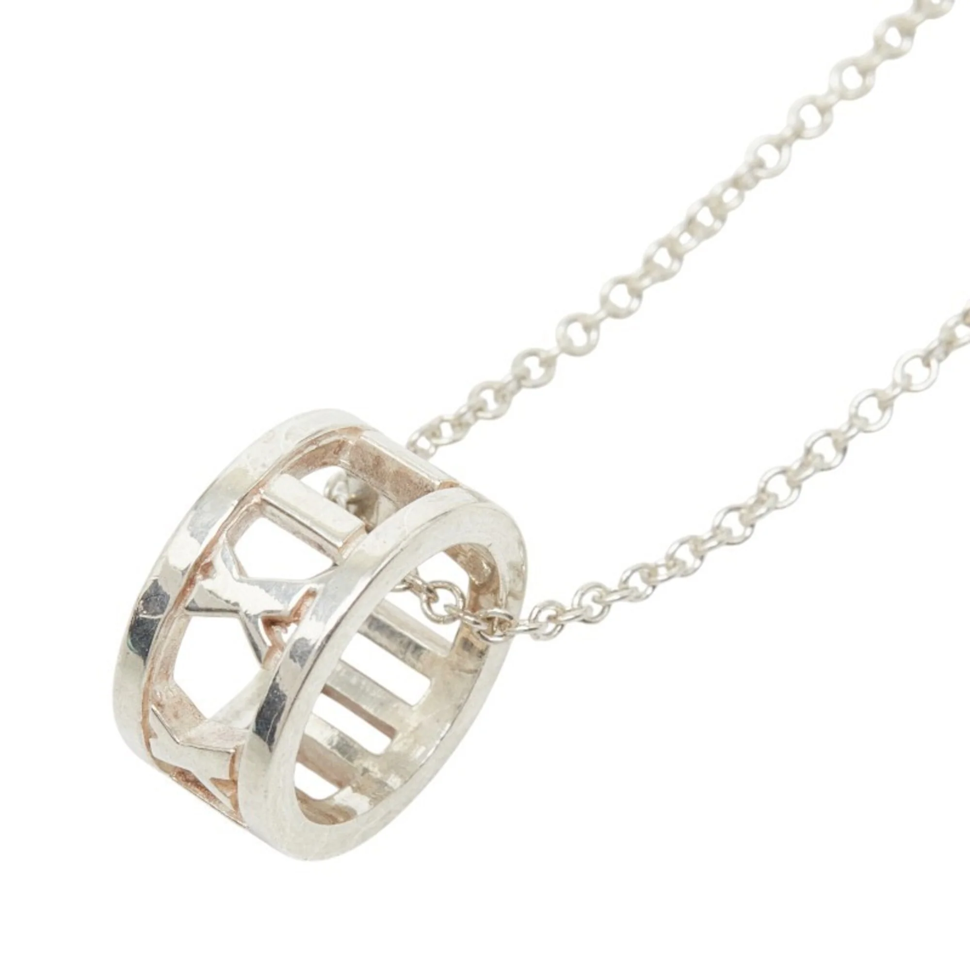 Atlas Pendant Necklace Sterling Silver