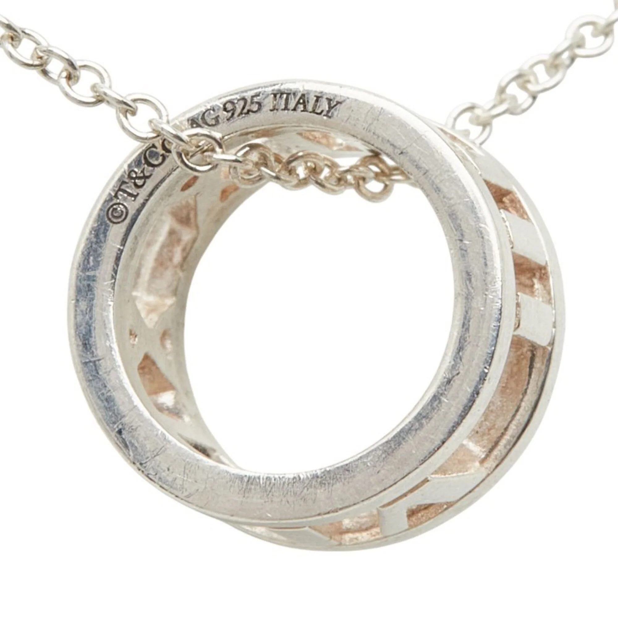 Atlas Pendant Necklace Sterling Silver - Image 5