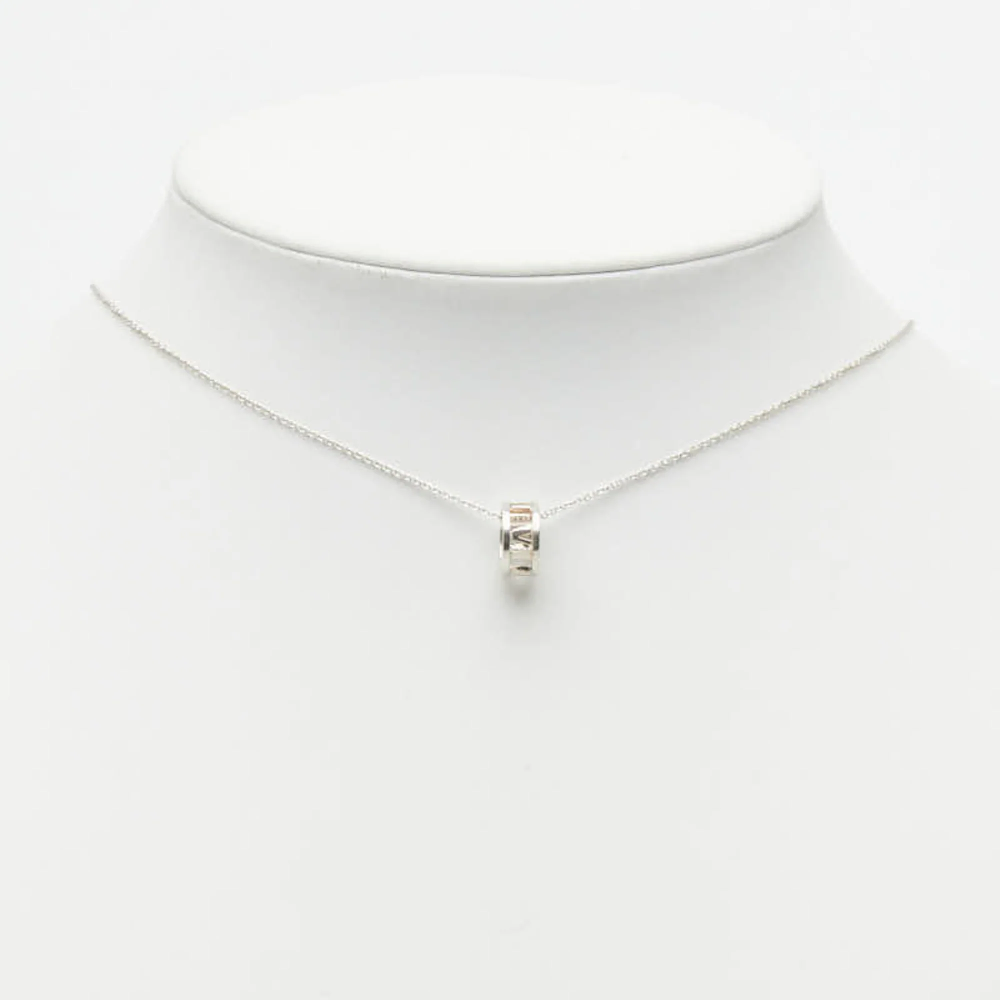 Atlas Pendant Necklace Sterling Silver - Image 8