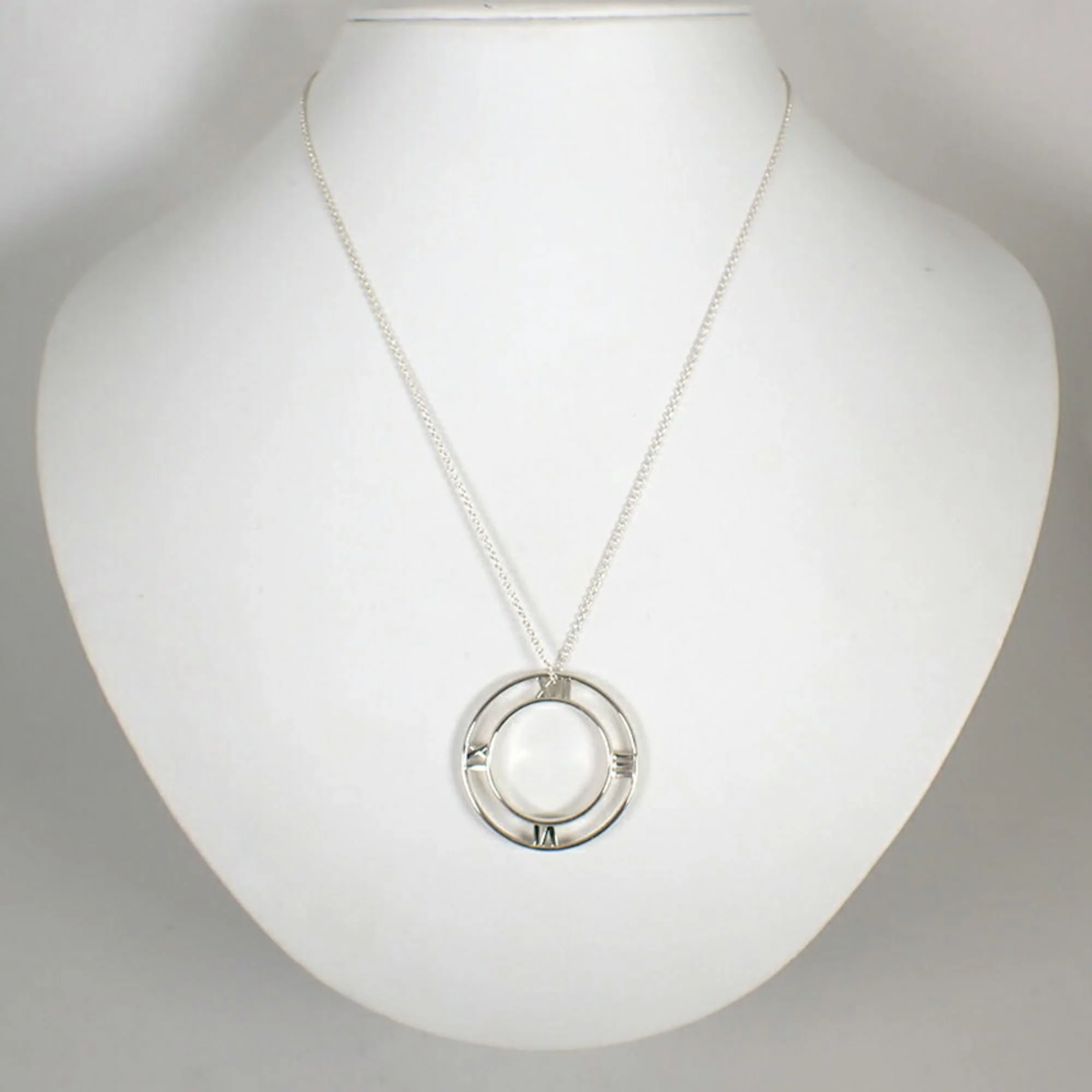 Atlas Pendant Necklace Sterling Silver - Image 3
