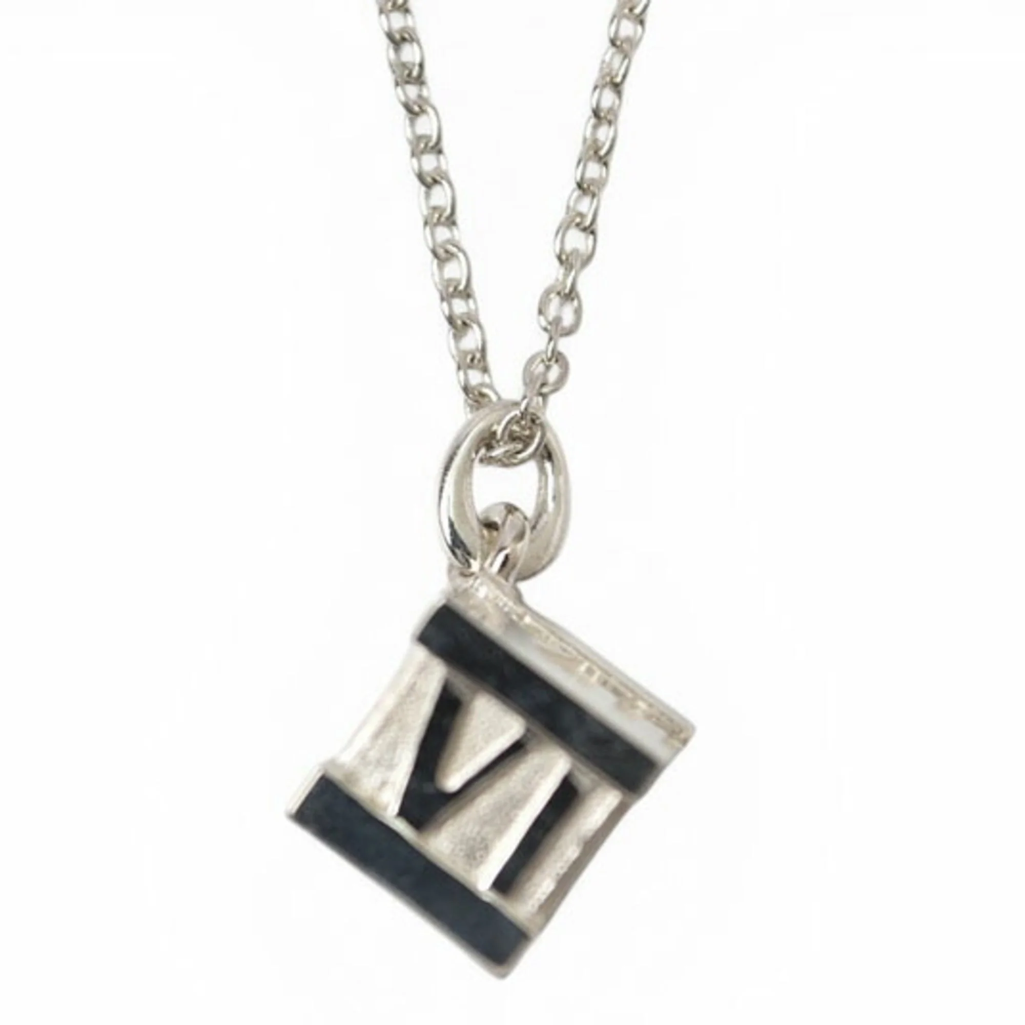 Atlas Pendant Necklace Sterling Silver