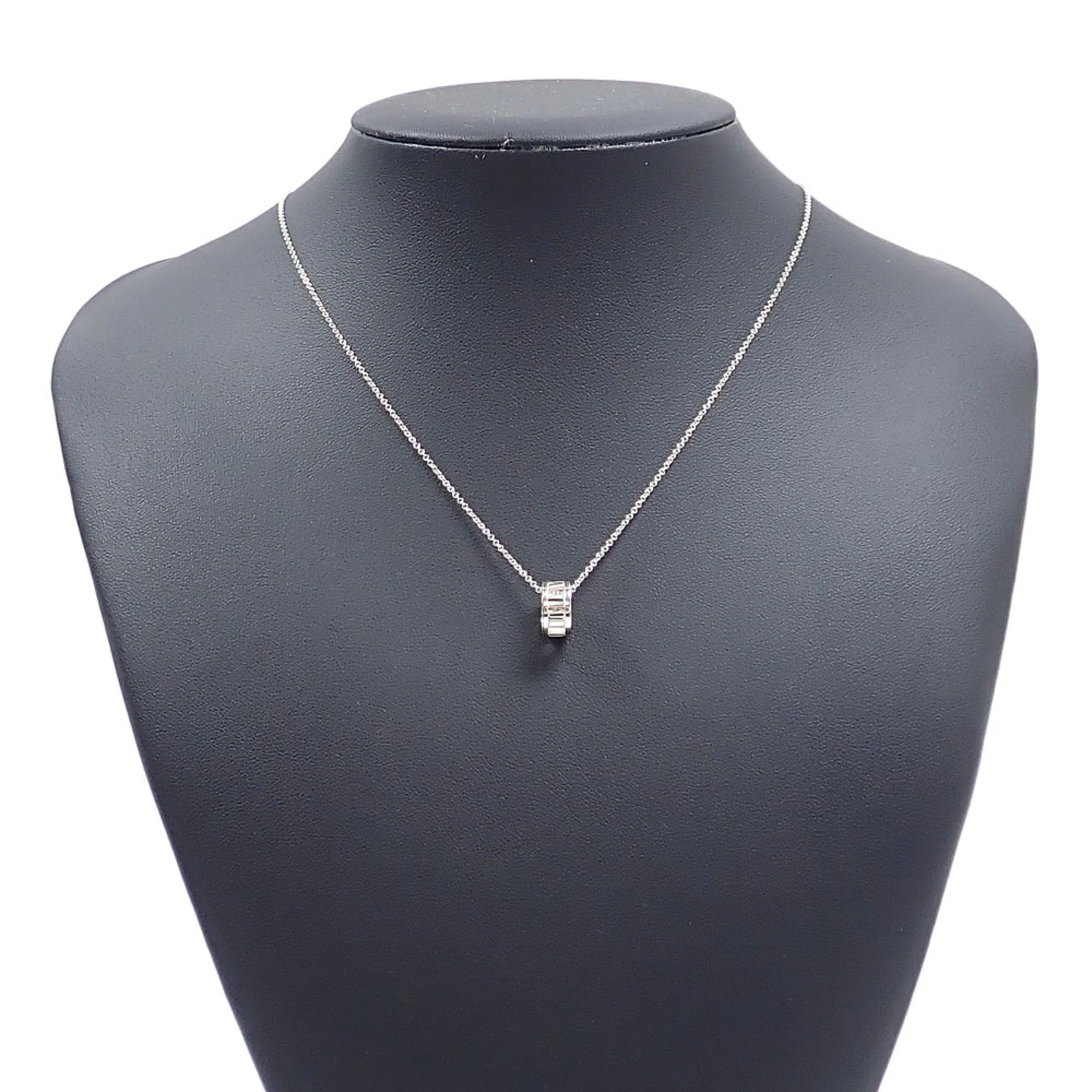 Atlas Pendant Necklace Sterling Silver - Image 9