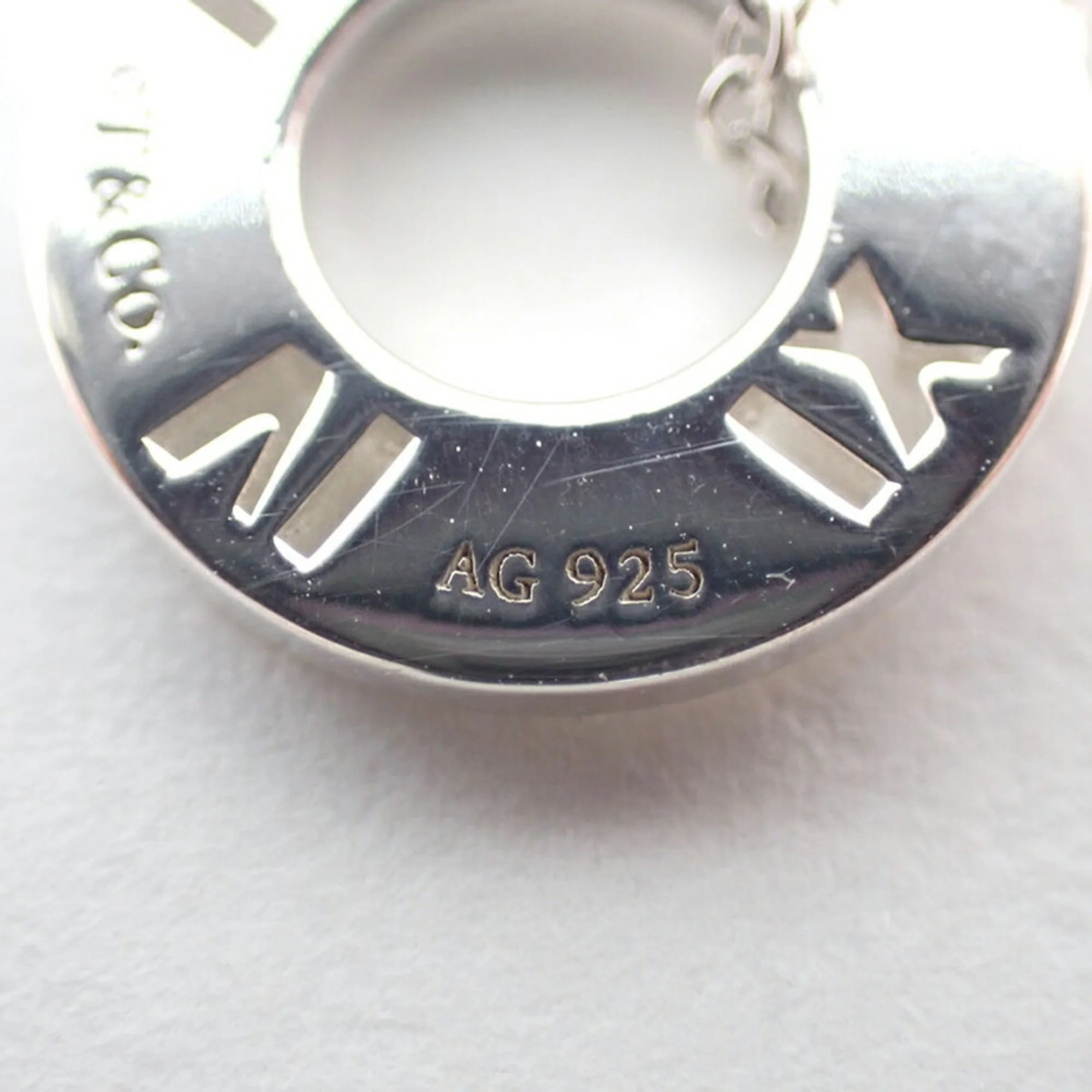 Atlas Pendant Necklace Sterling Silver - Image 8