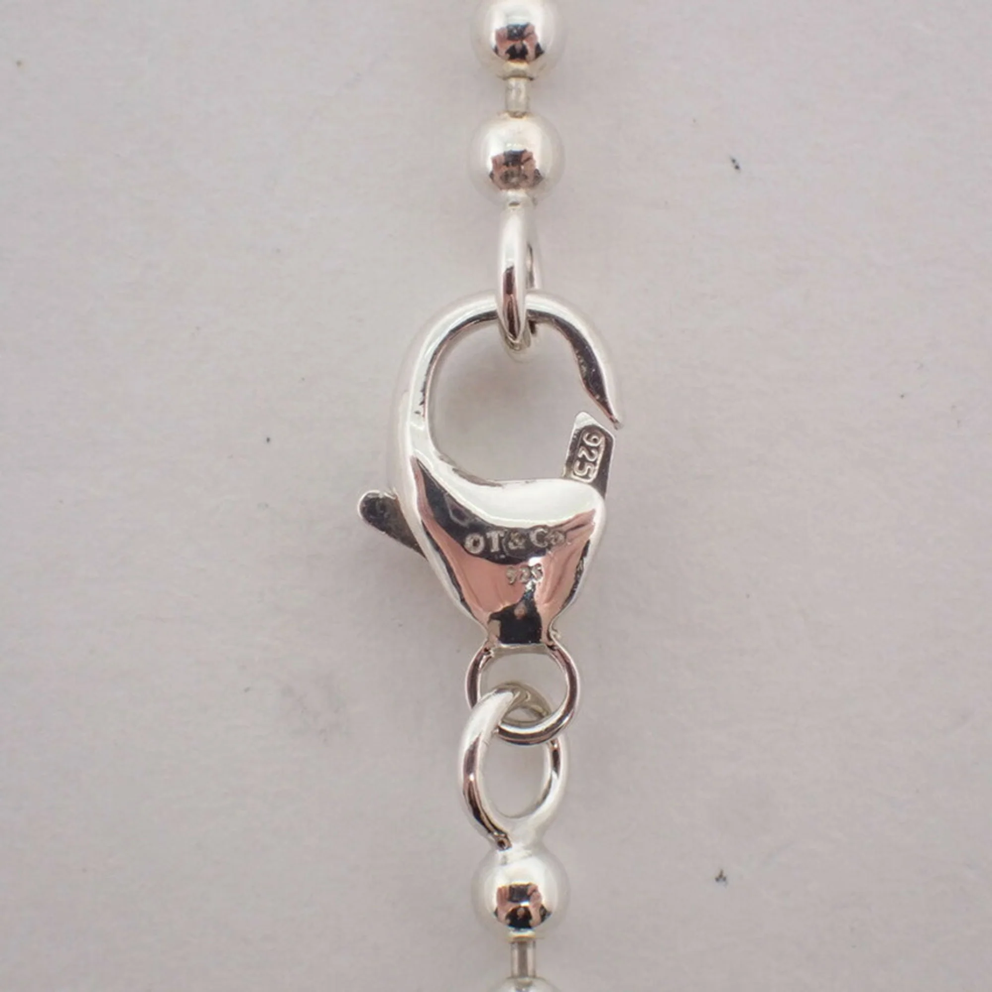 Ball Chain Pendant Necklace Sterling Silver - Image 8