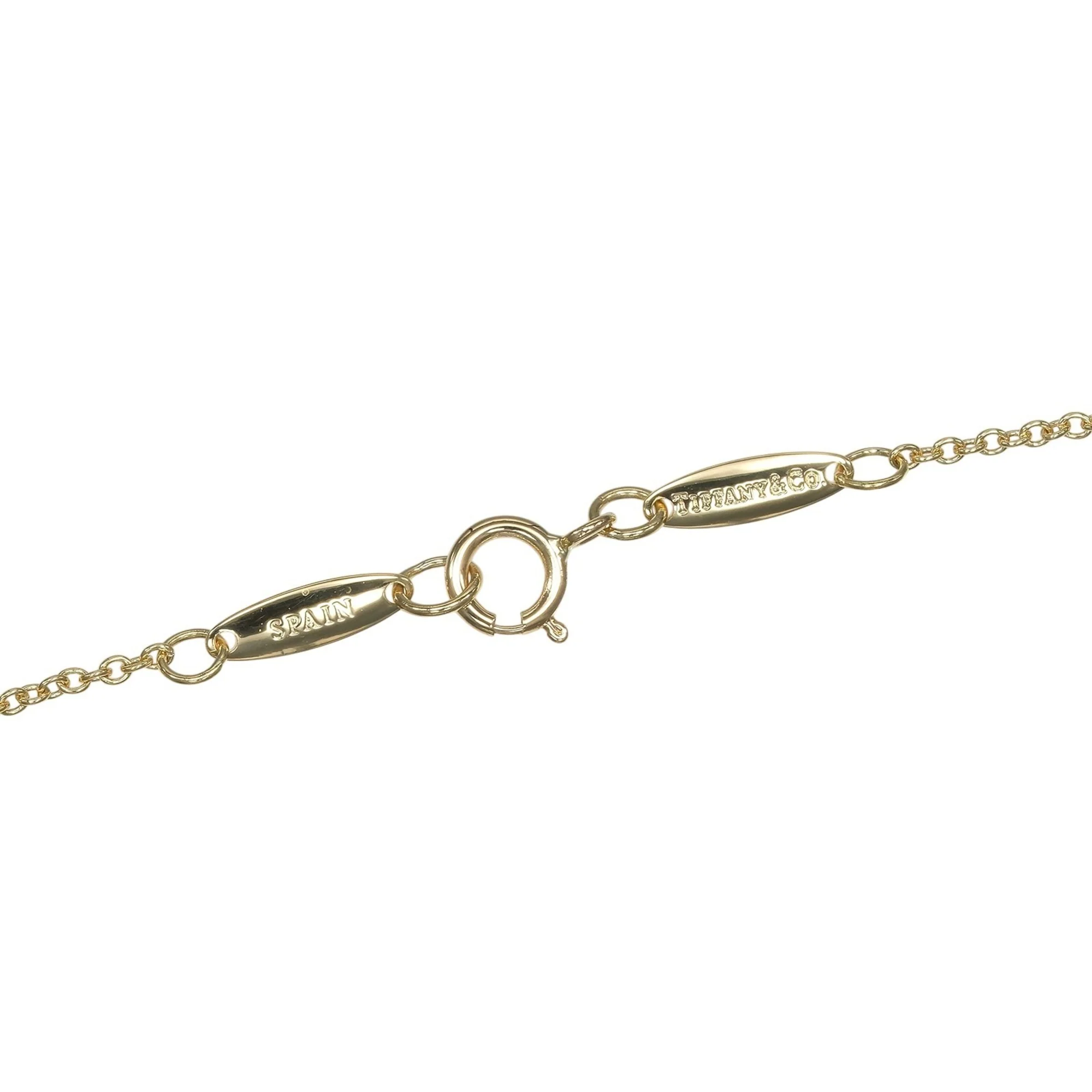 Bean Pendant Necklace 18K Yellow Gold 9.1mm - Image 5