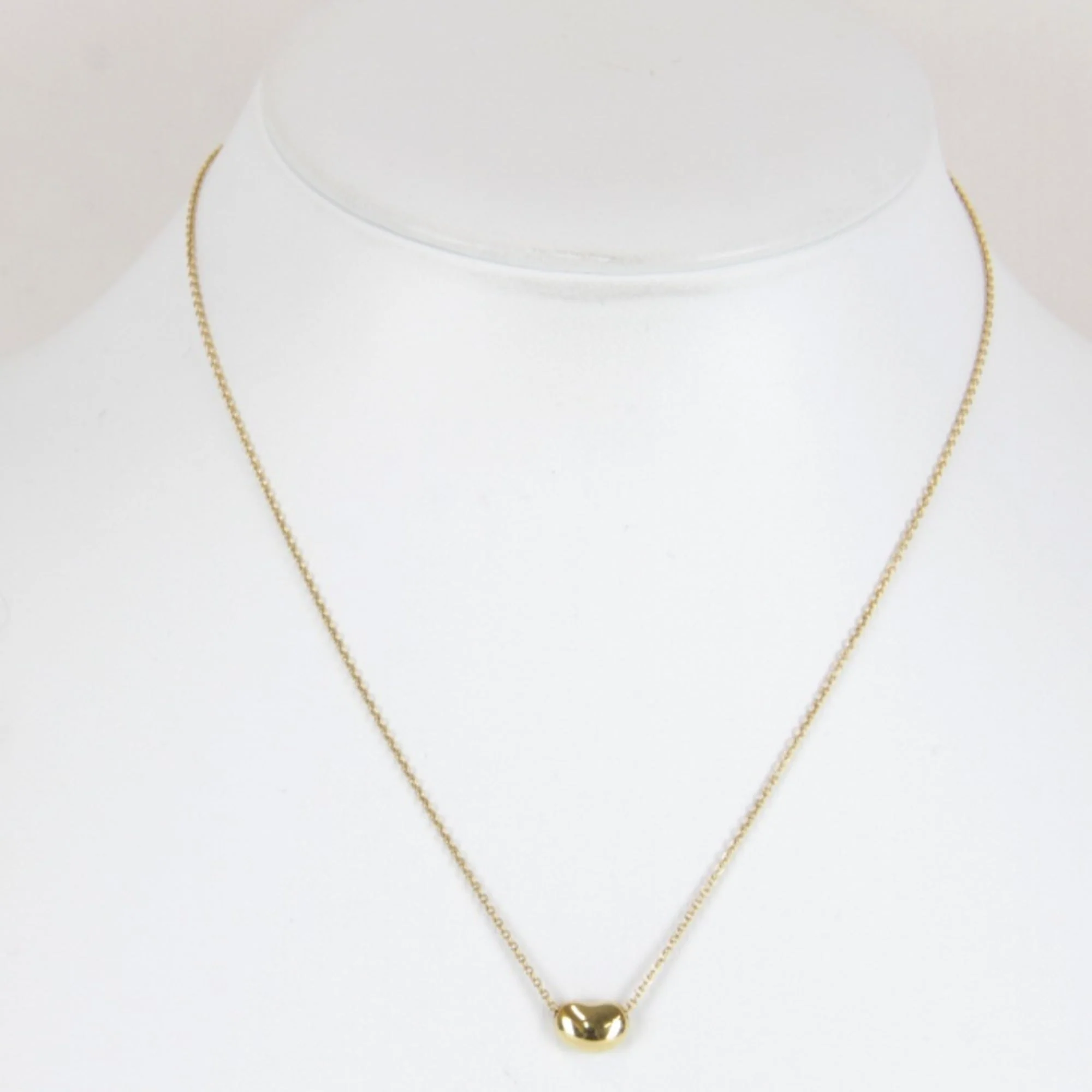 Bean Pendant Necklace 5mm