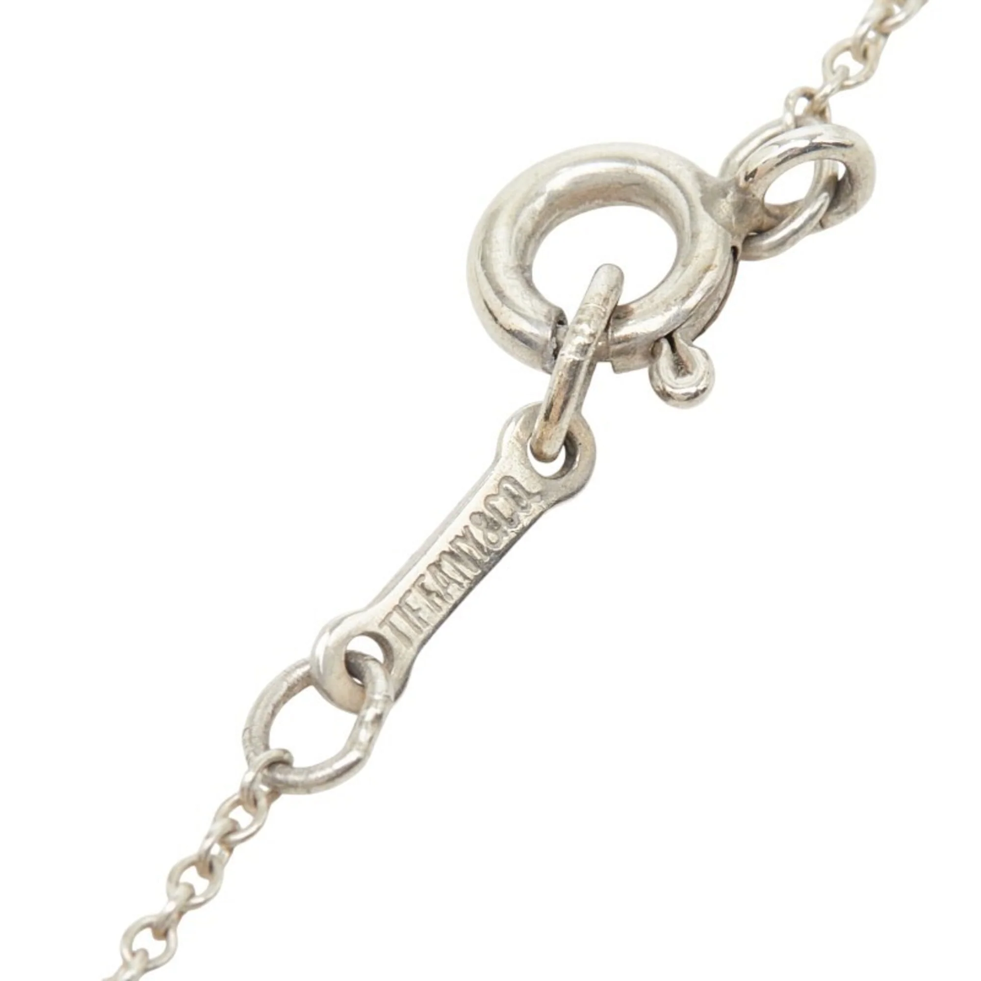 Bean Pendant Necklace Sterling Silver 7.6mm - Image 5