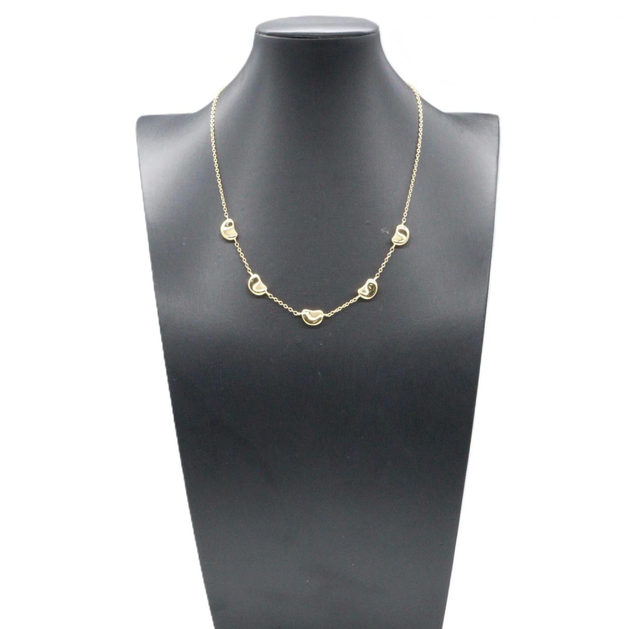 Beans 5 Motif Pendant Necklace 18K Yellow Gold - Image 5