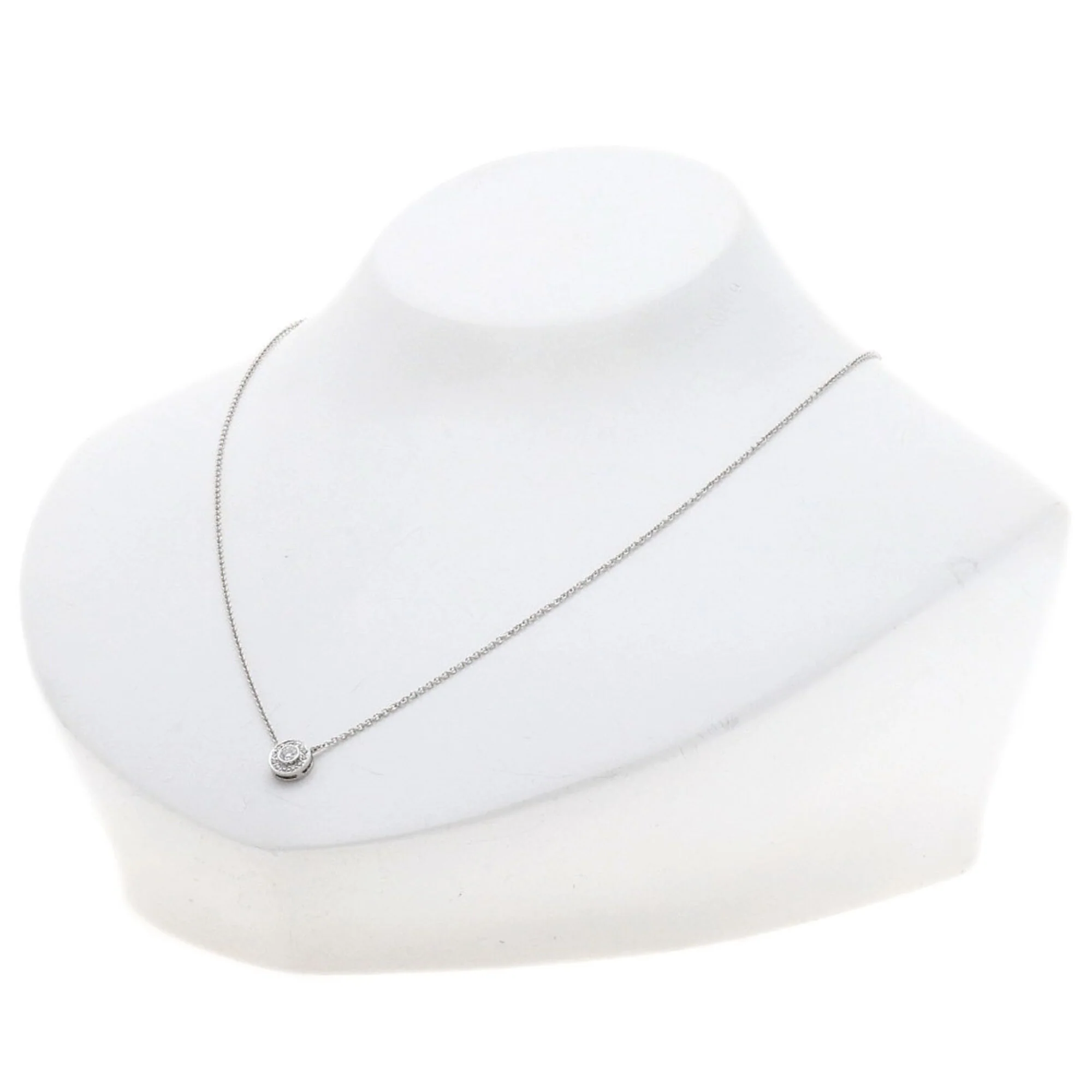 Circlet Pendant Necklace Platinum - Image 4
