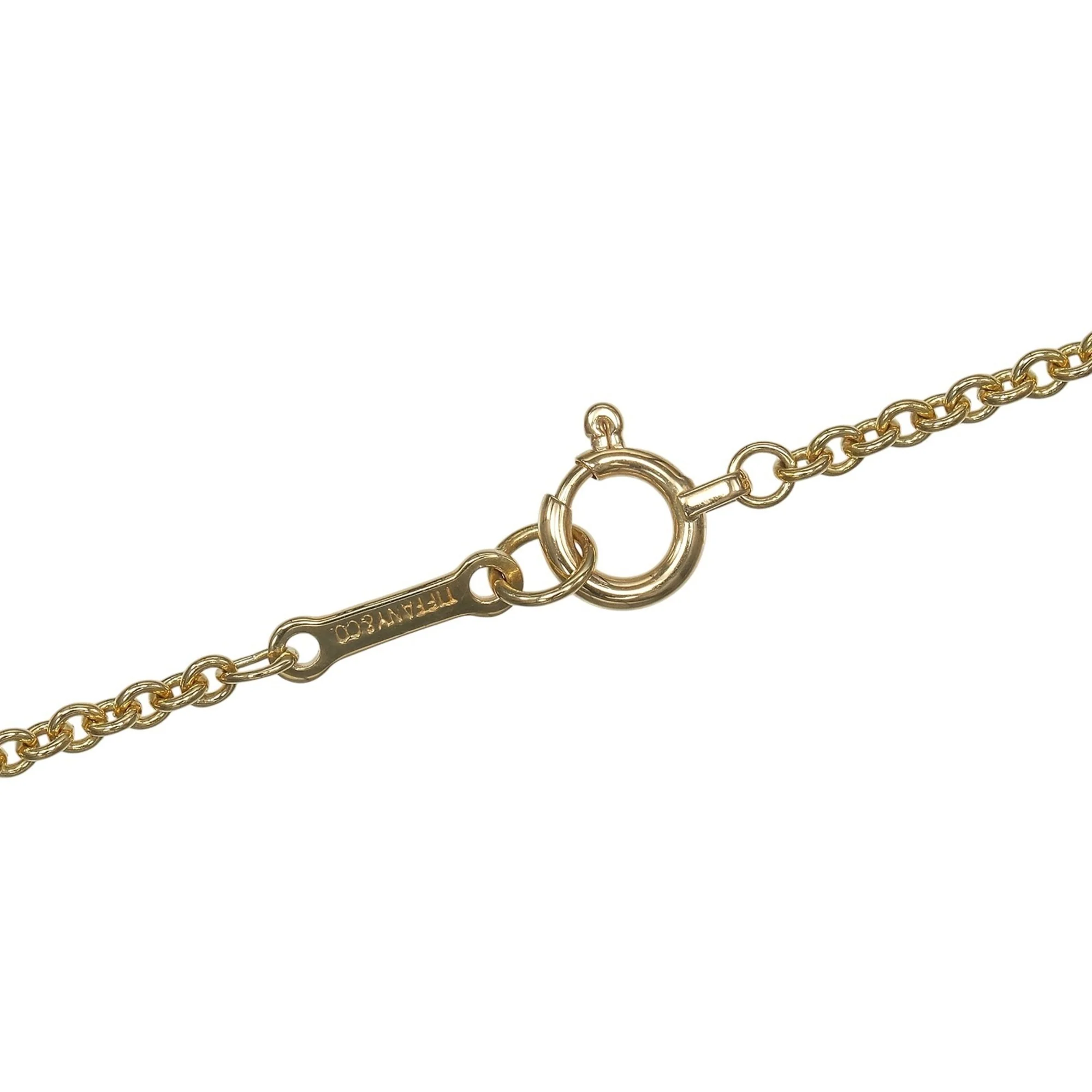 Crescent Moon Pendant Necklace 18K Yellow Gold - Image 5