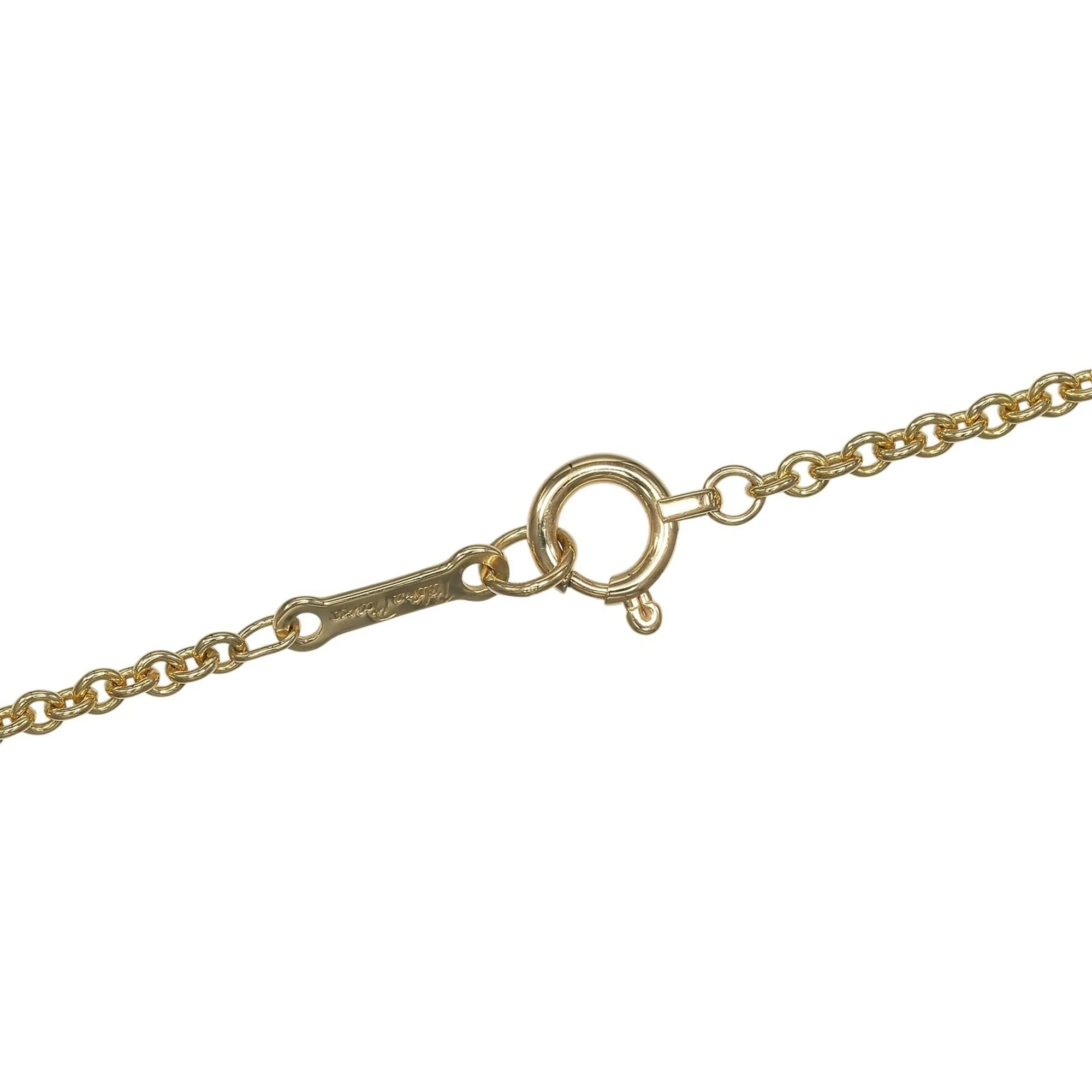 Crescent Moon Pendant Necklace 18K Yellow Gold - Image 6