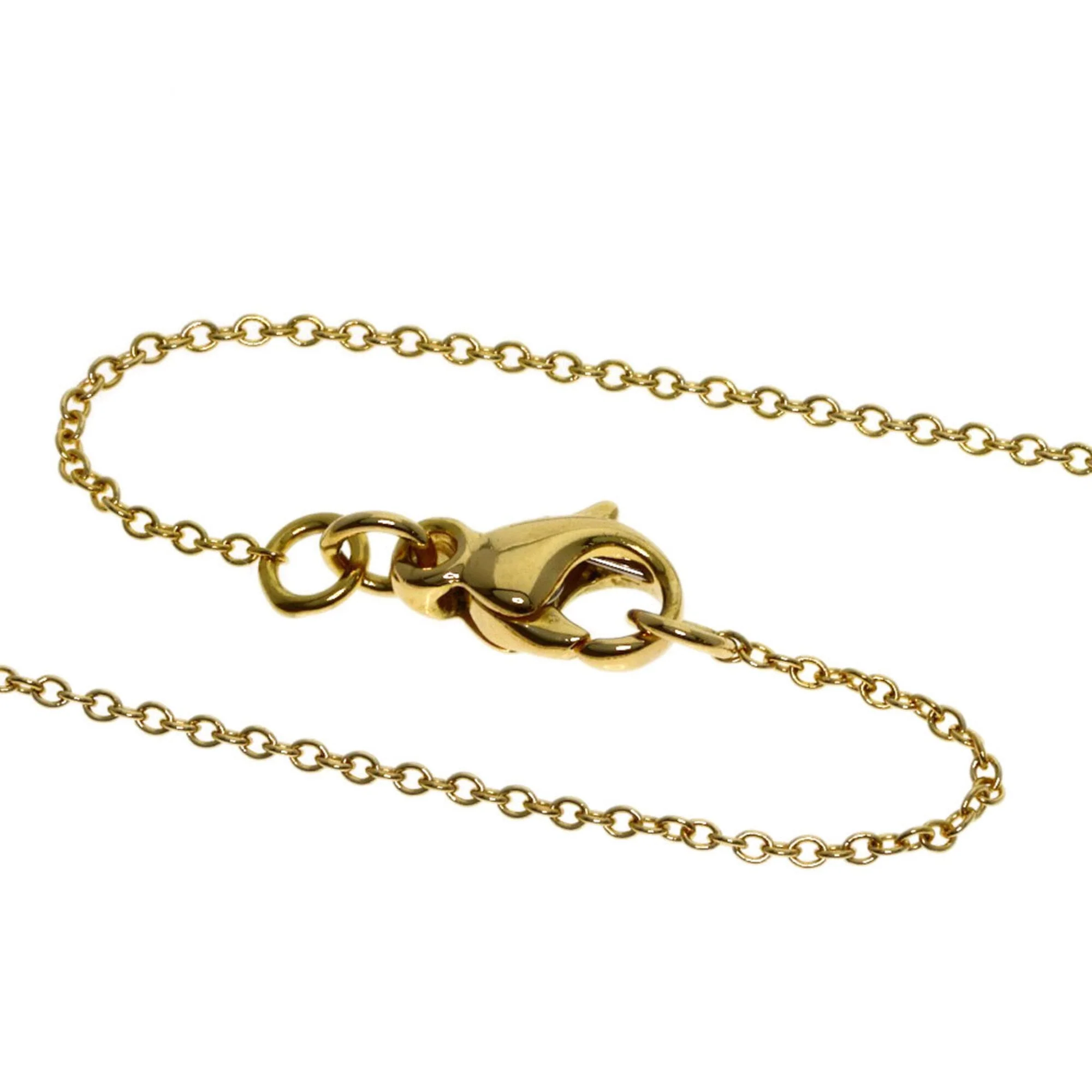 Cross Pendant Necklace 18K Yellow Gold - Image 3