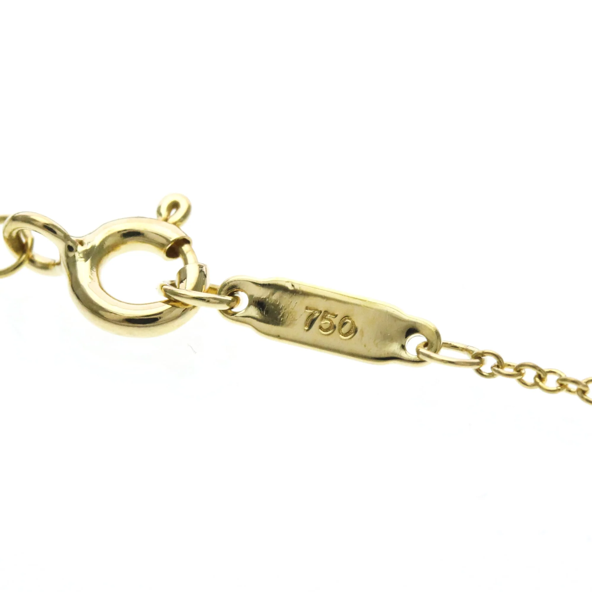Cross Pendant Necklace 18K Yellow Gold with Diamond - Image 9