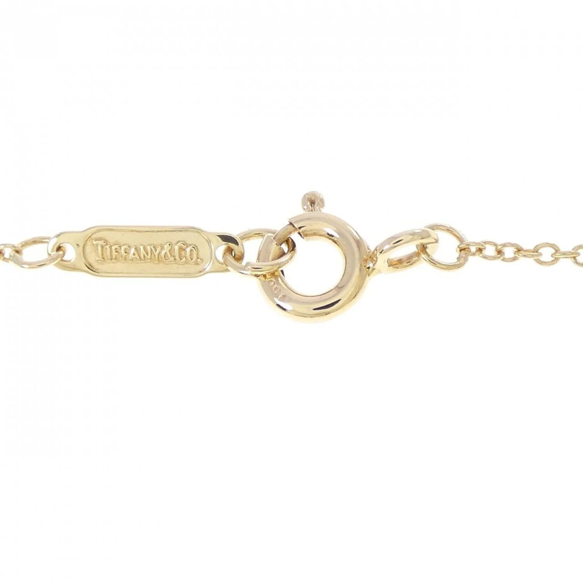 Dots Pinched Heart Pendant Necklace Platinum and 18K Yellow Gold - Image 5