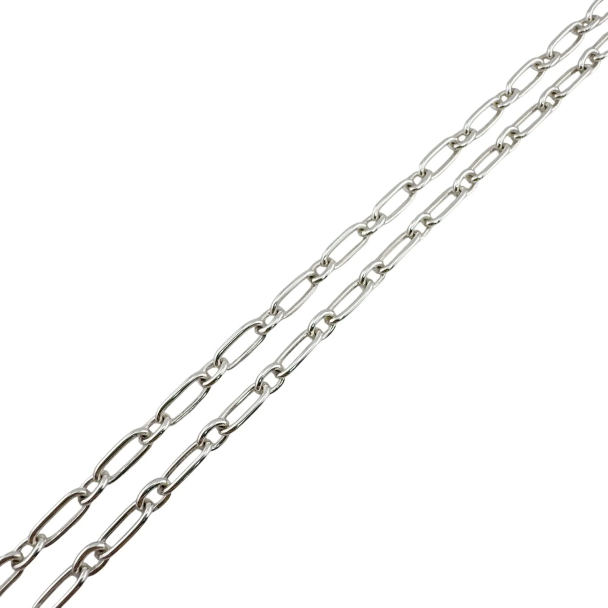 Double Lock Choker Necklace Sterling Silver - Image 5