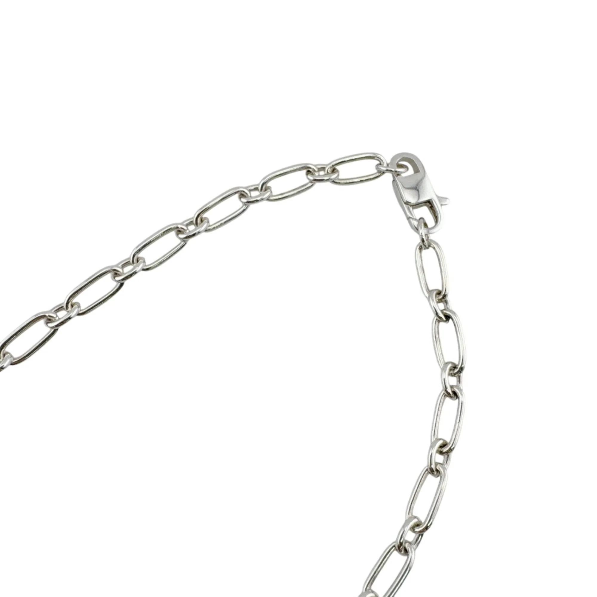 Double Lock Choker Necklace Sterling Silver - Image 6