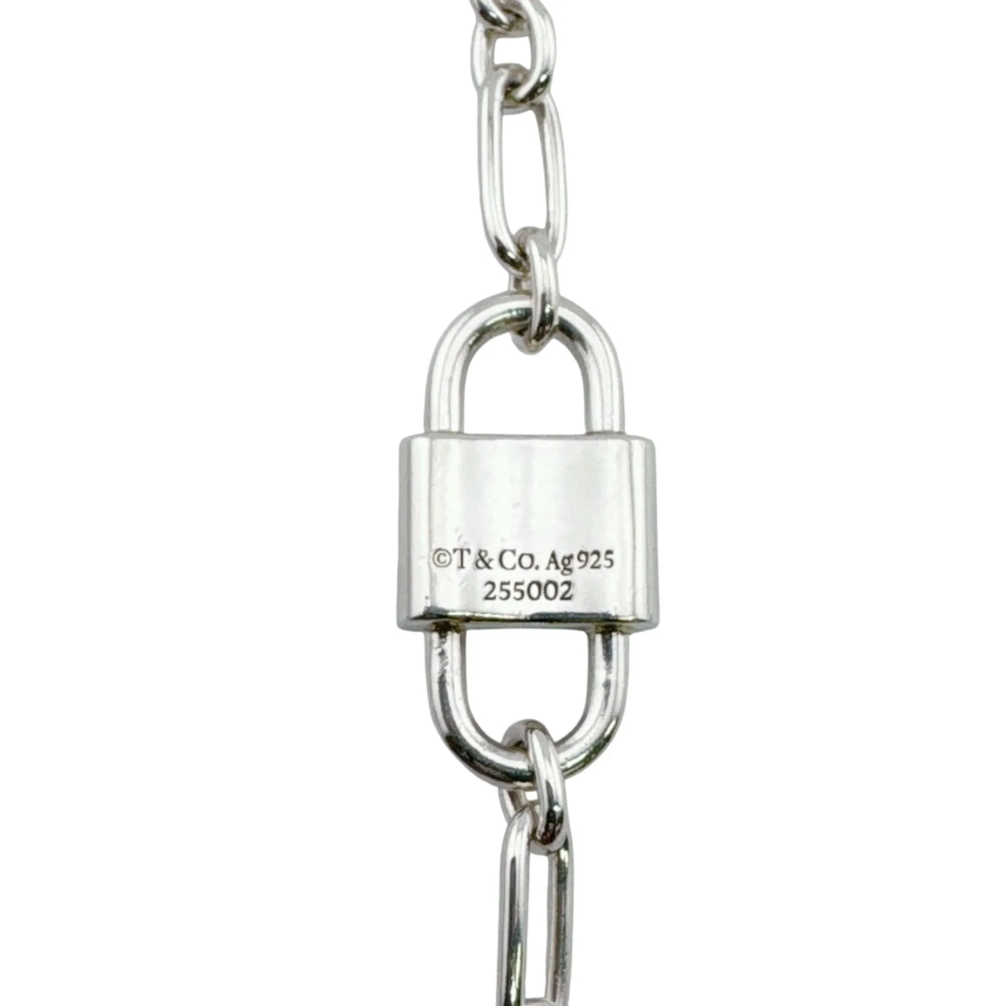 Double Lock Choker Necklace Sterling Silver - Image 8