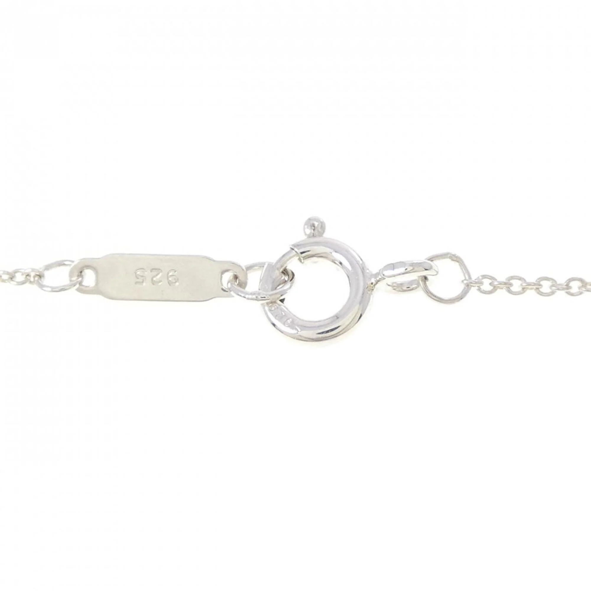 Double Stencil Heart Pendant Necklace Sterling Silver - Image 5