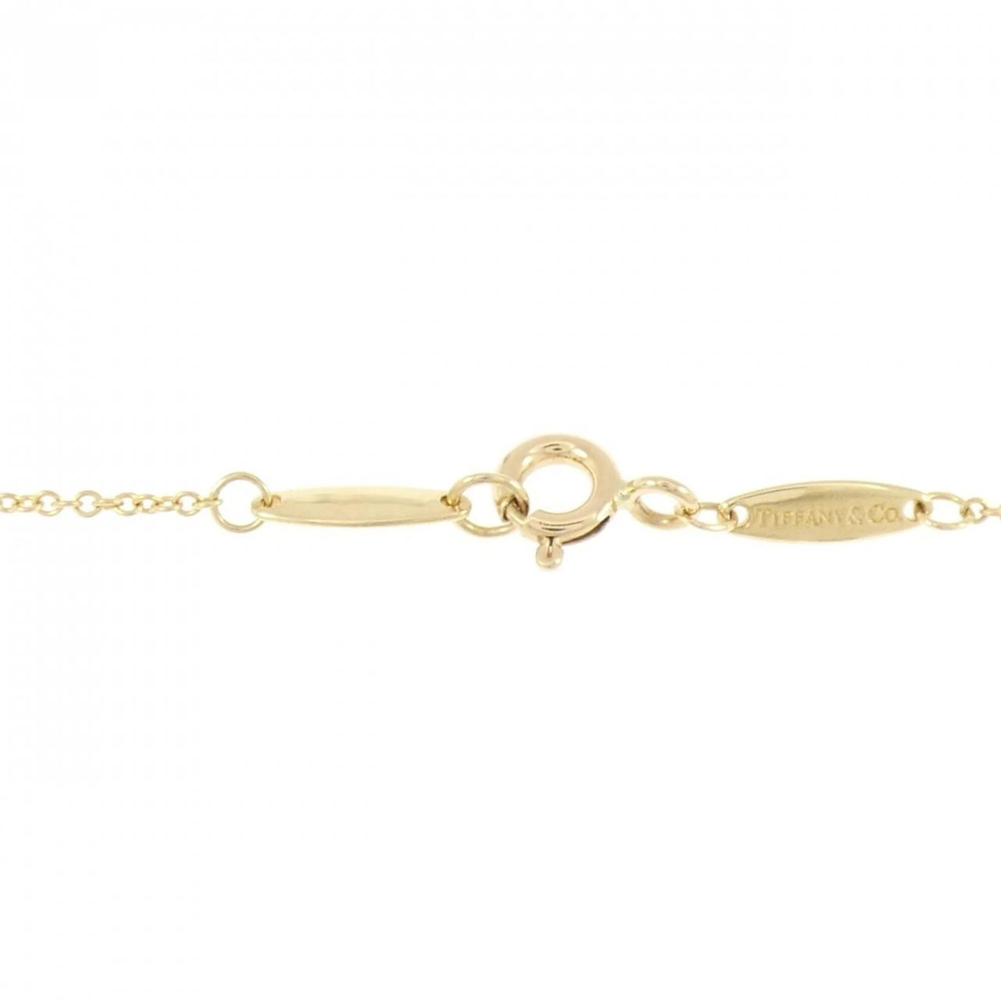 Elsa Peretti Diamonds By The Yard Pendant Necklace 18K Yellow Gold and Diamond 0.10-0.19CT - Image 5