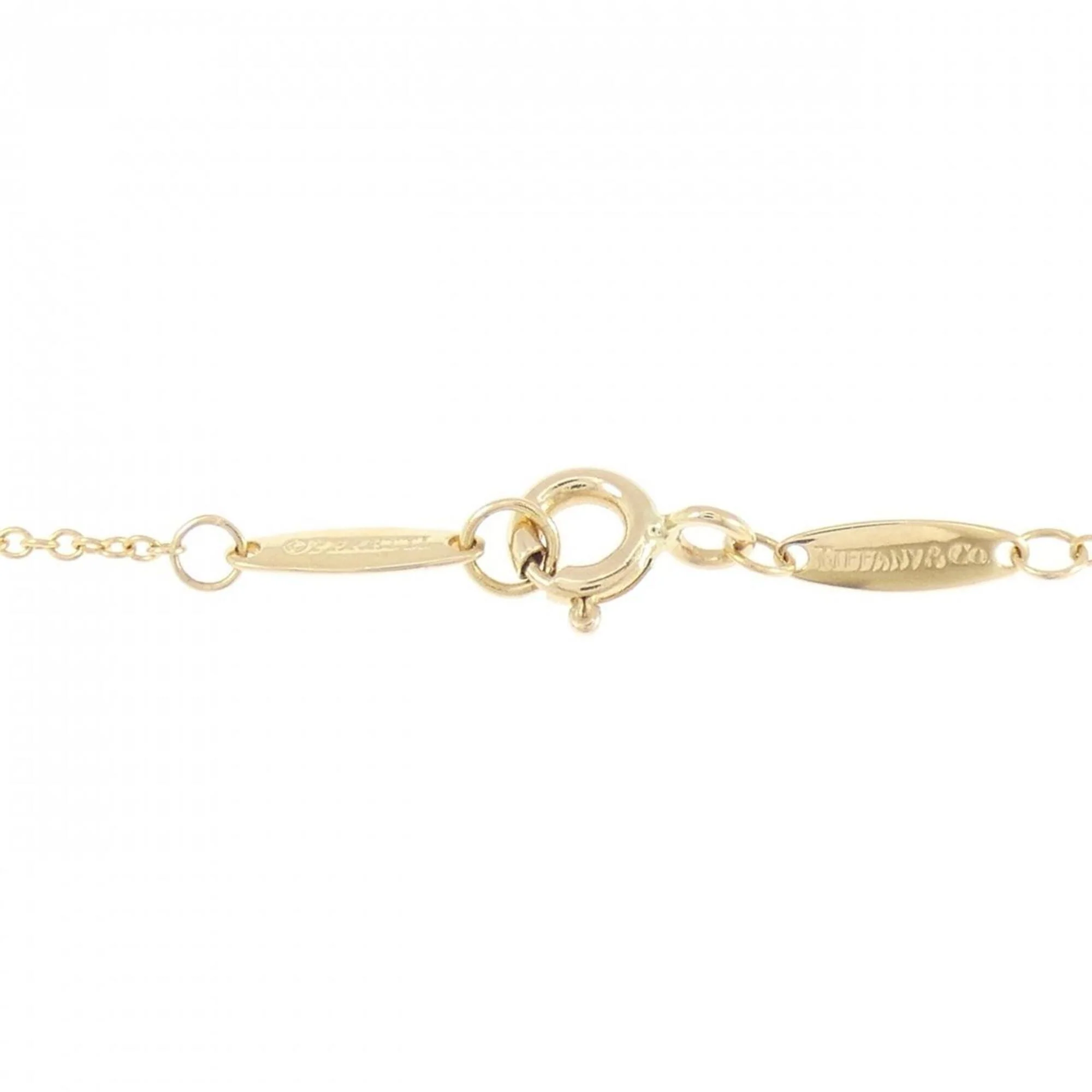 Elsa Peretti Diamonds By The Yard Pendant Necklace 18K Yellow Gold and Diamond - Image 5