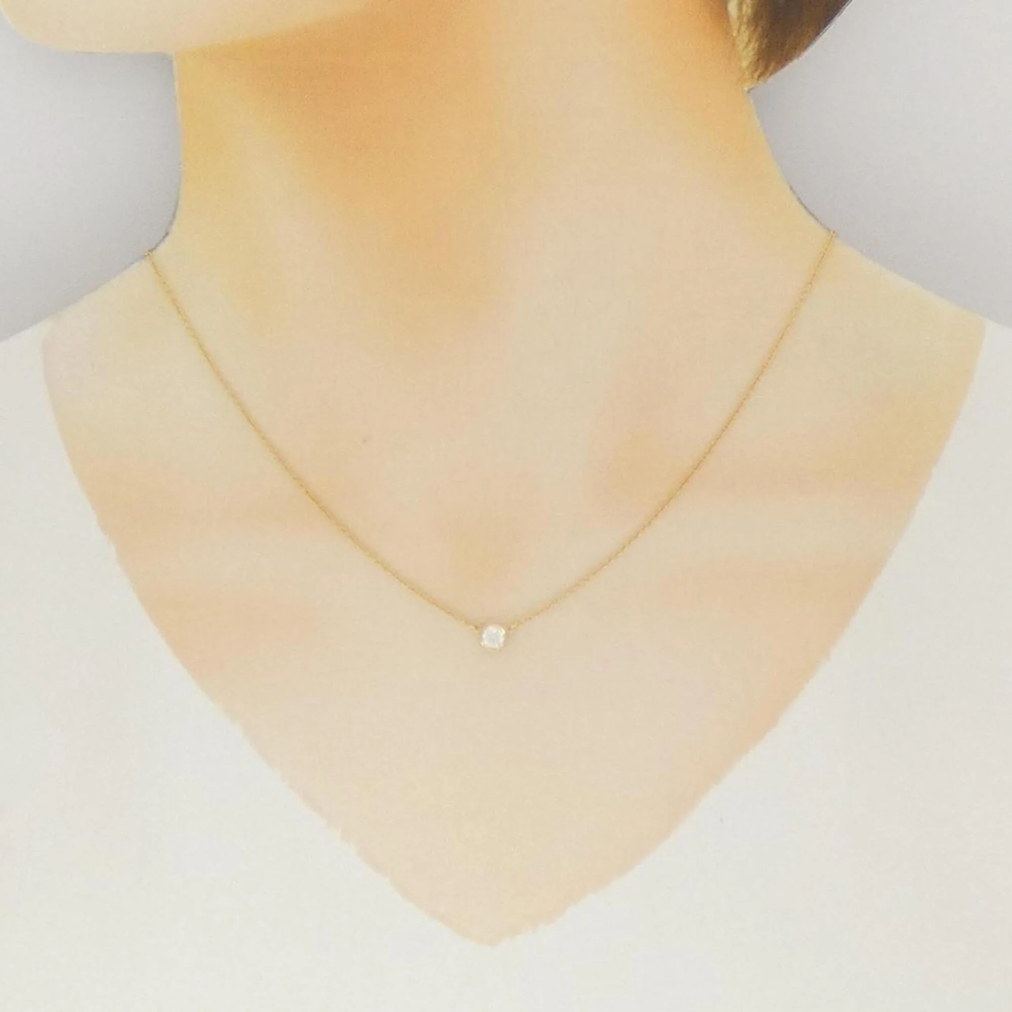 Elsa Peretti Diamonds By The Yard Pendant Necklace 18K Yellow Gold and Diamond - Image 6