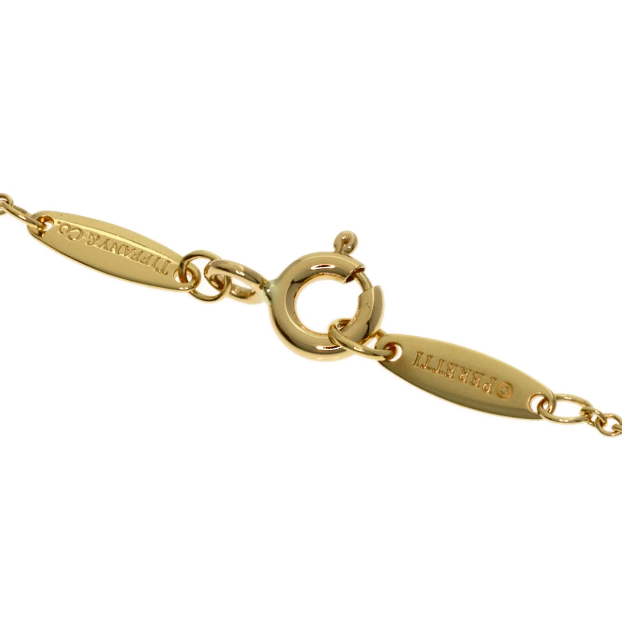 Elsa Peretti Diamonds By The Yard Pendant Necklace 18K Yellow Gold and Diamond - Image 5