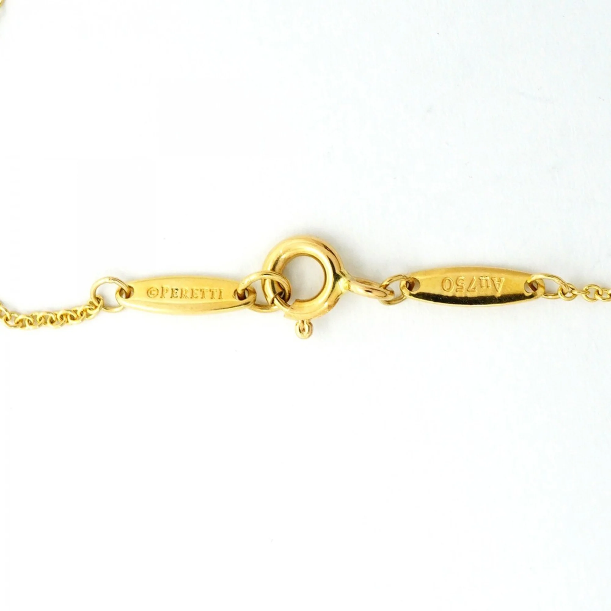 Elsa Peretti Diamonds By The Yard Pendant Necklace 18K Yellow Gold and Diamond - Image 5