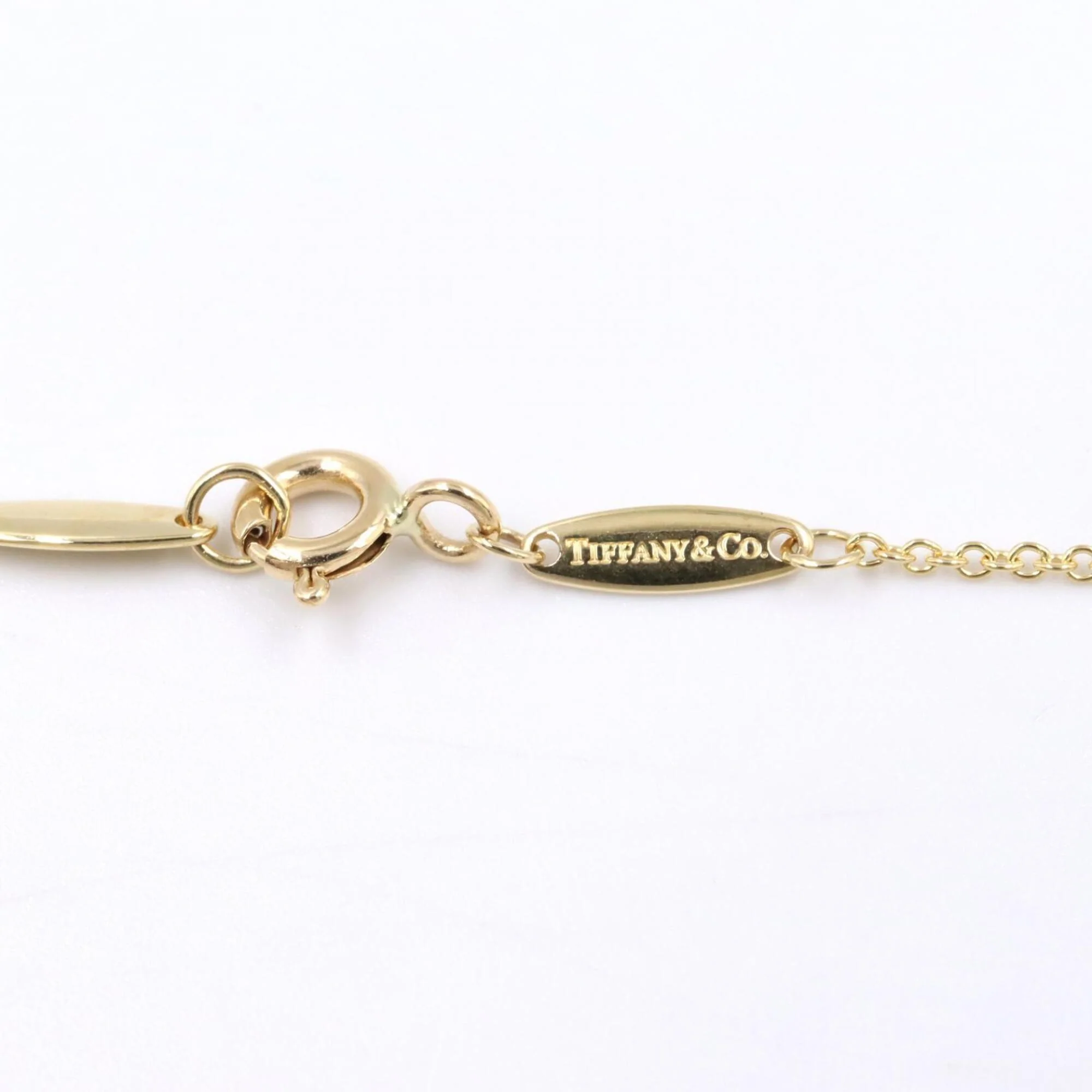 Elsa Peretti Diamonds By The Yard Pendant Necklace 18K Yellow Gold and Diamond - Image 3
