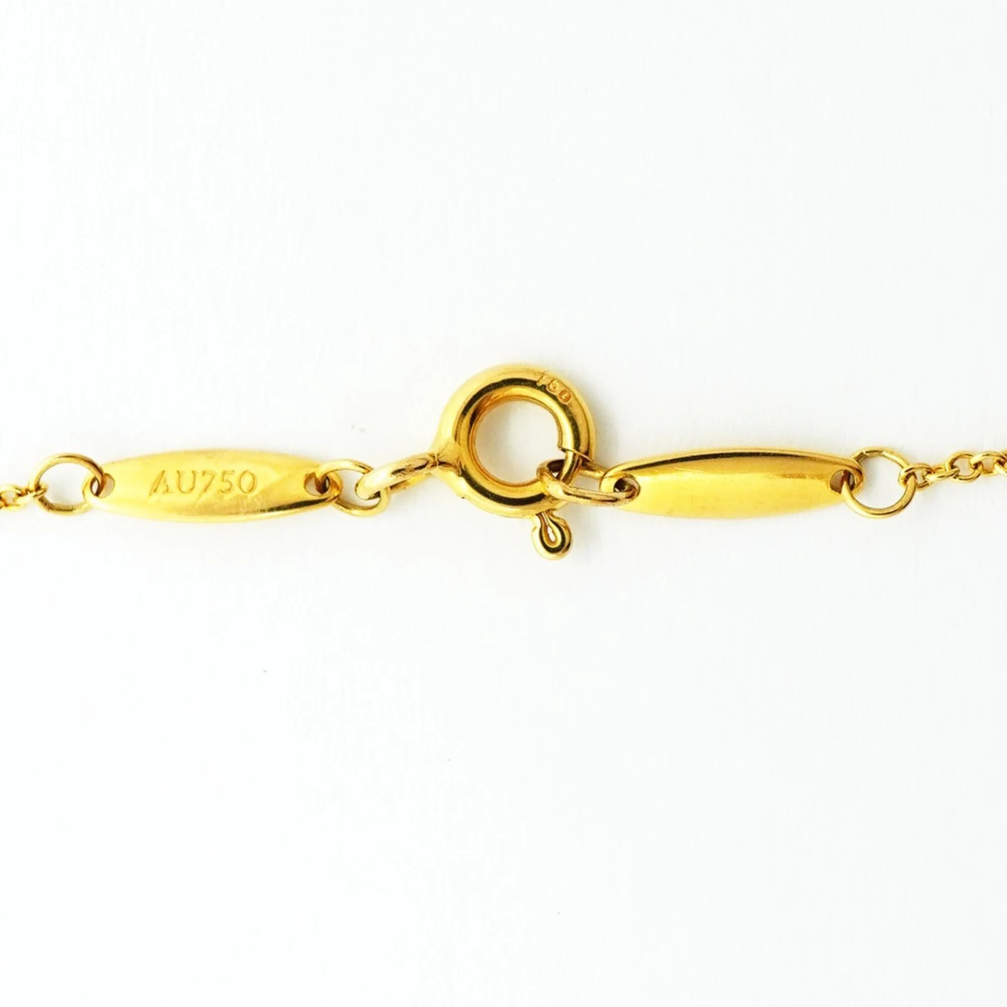 Elsa Peretti Diamonds By The Yard Pendant Necklace 18K Yellow Gold and Diamond - Image 5