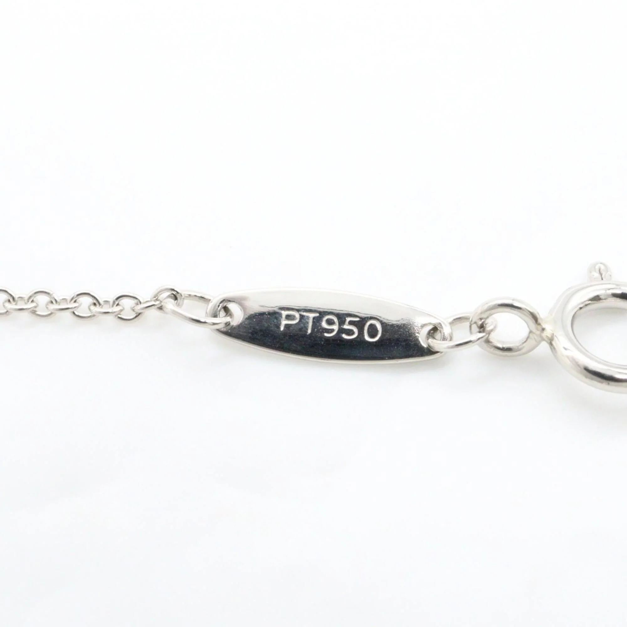 Elsa Peretti Diamonds By The Yard Pendant Necklace Platinum and Diamond - Image 4