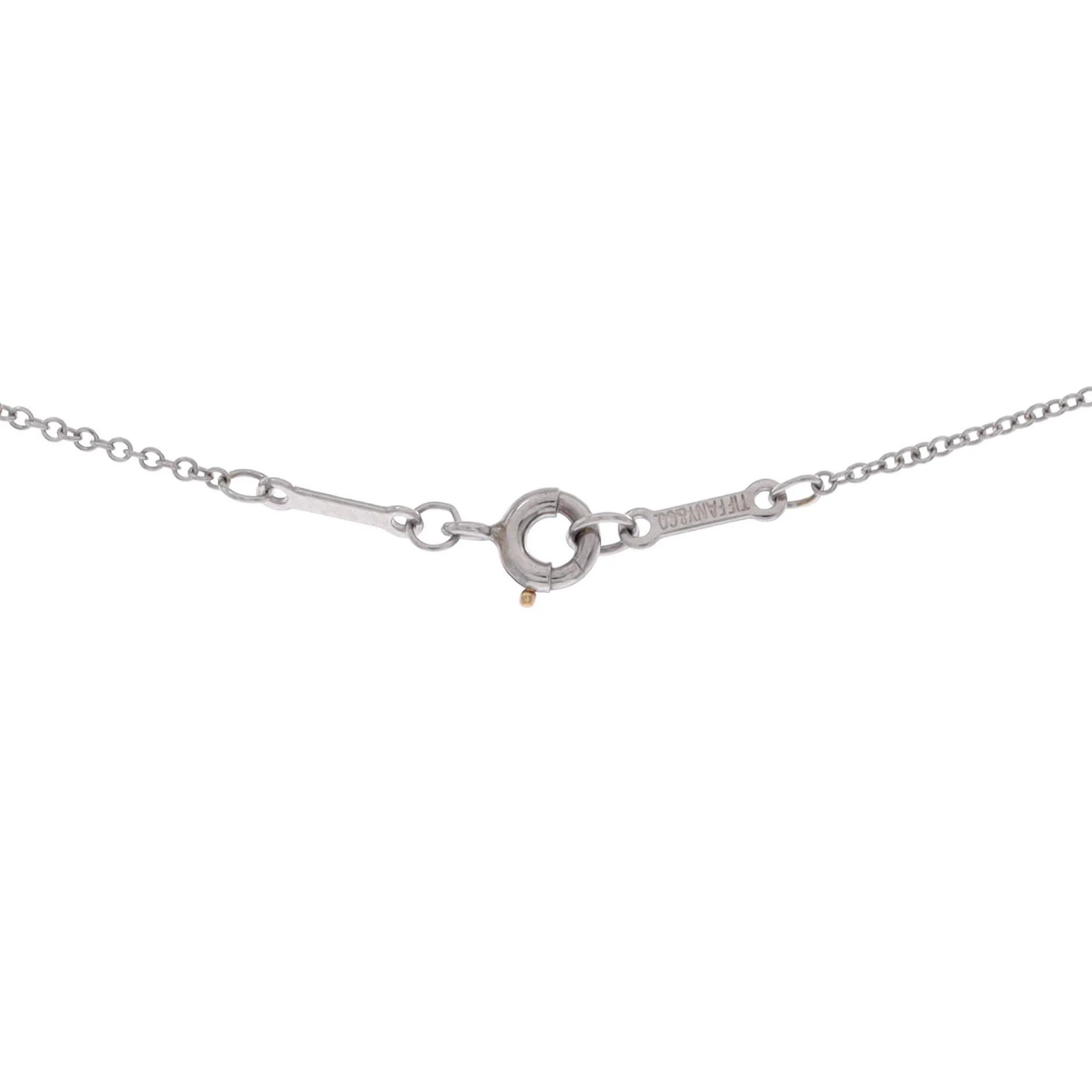 Elsa Peretti Diamonds By The Yard Pendant Necklace Platinum with Diamond 0.20-0.29CT - Image 3