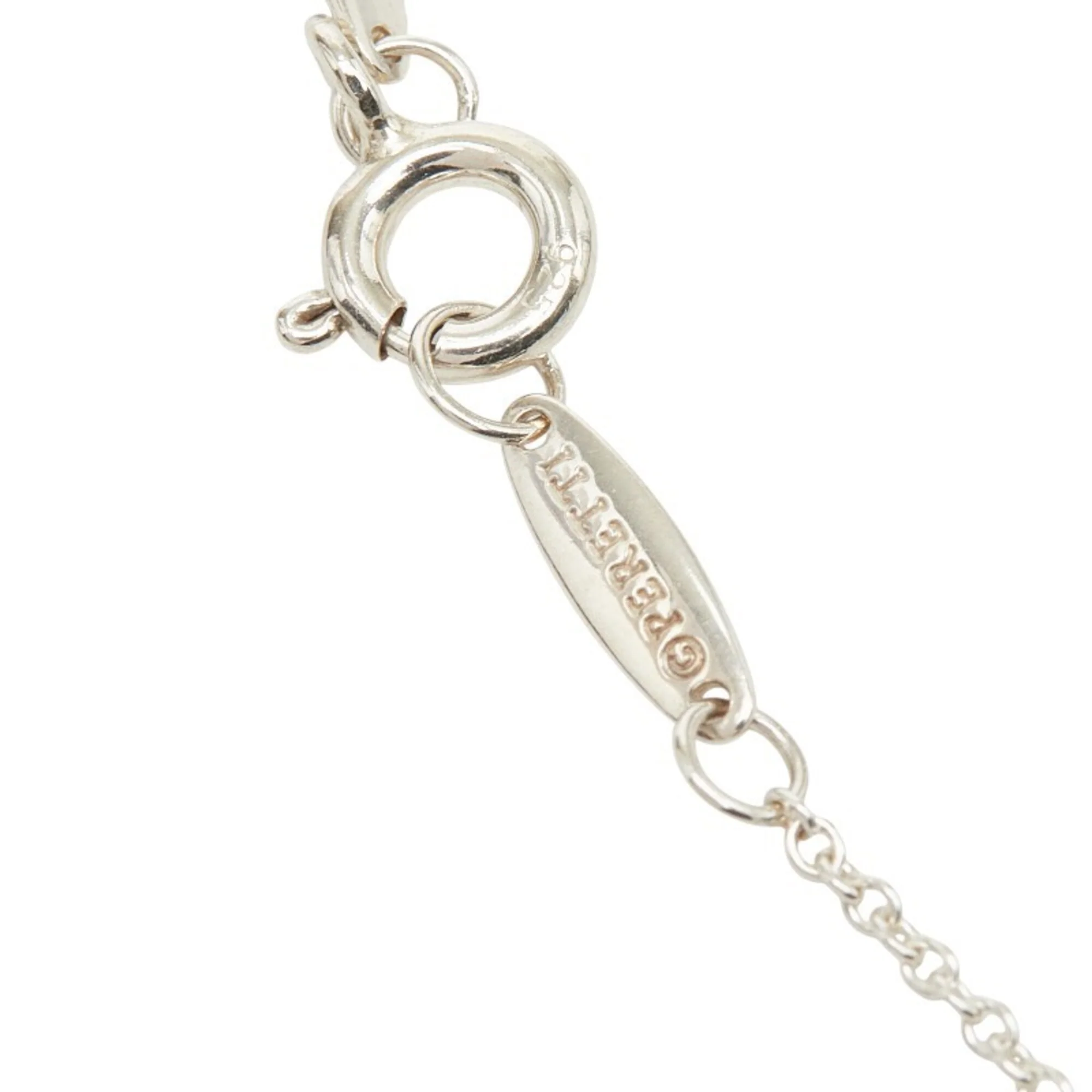 Elsa Peretti Diamonds By The Yard Pendant Necklace Sterling Silver and Diamond - Image 5