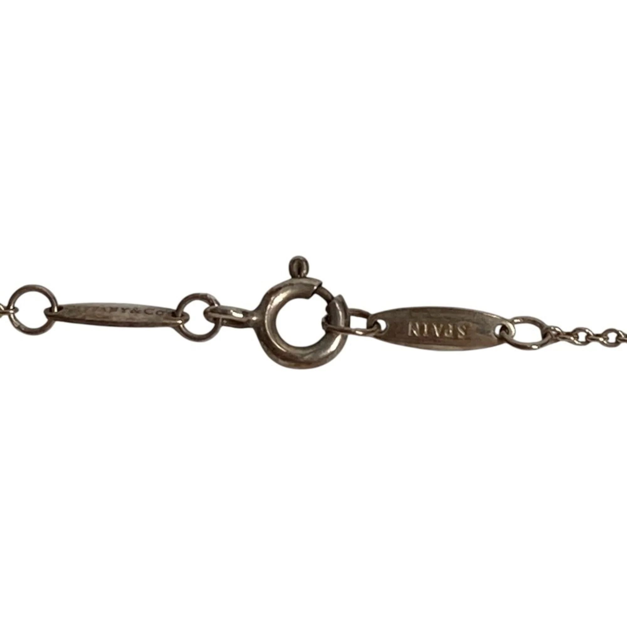 Elsa Peretti Diamonds By The Yard Pendant Necklace Sterling Silver and Diamond - Image 3