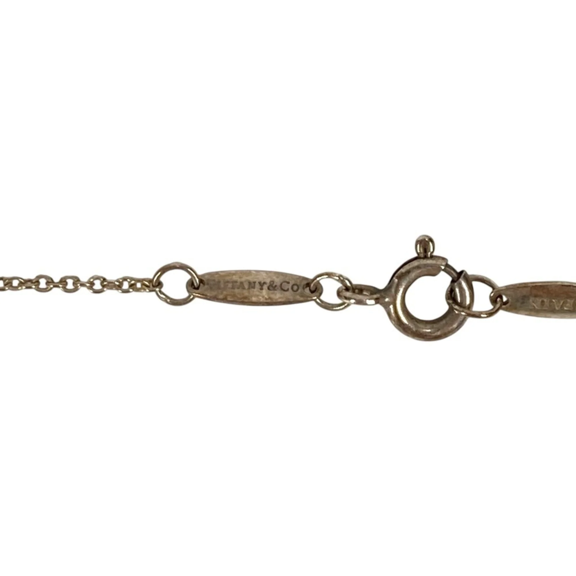 Elsa Peretti Diamonds By The Yard Pendant Necklace Sterling Silver and Diamond - Image 4