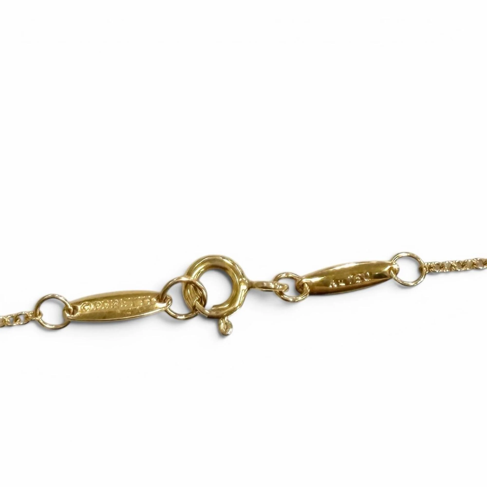 Elsa Peretti Pendant Necklace 18K Rose Gold 46mm - Image 6