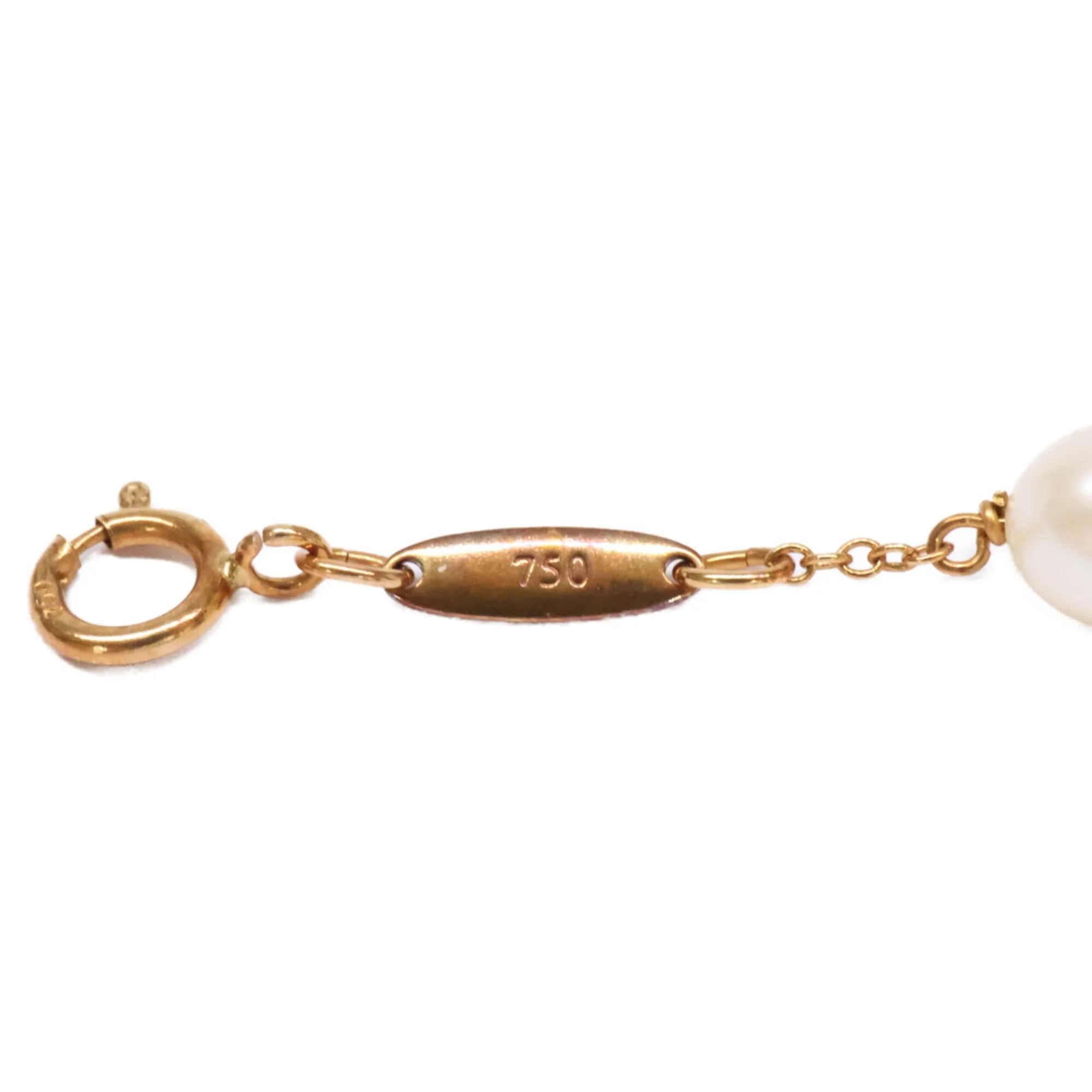 Elsa Peretti Pendant Necklace 18K Yellow Gold - Image 5