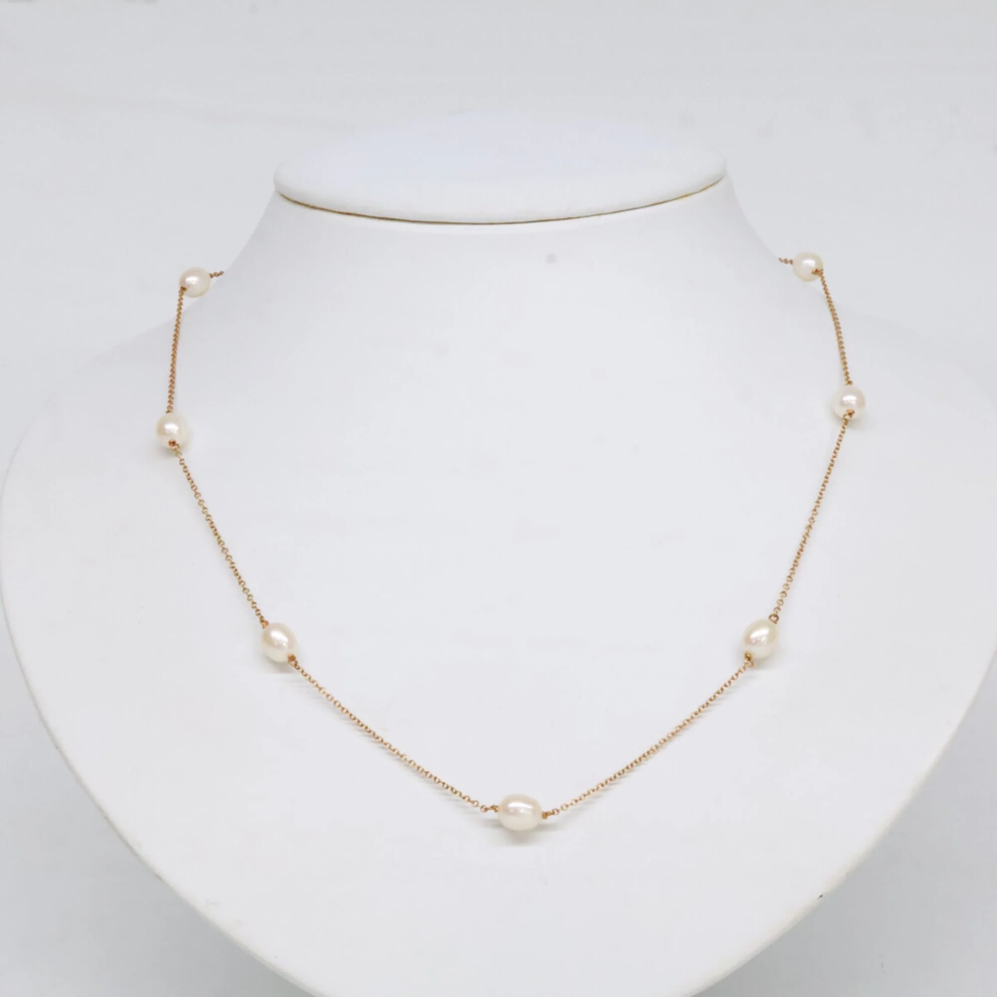 Elsa Peretti Pendant Necklace 18K Yellow Gold - Image 6