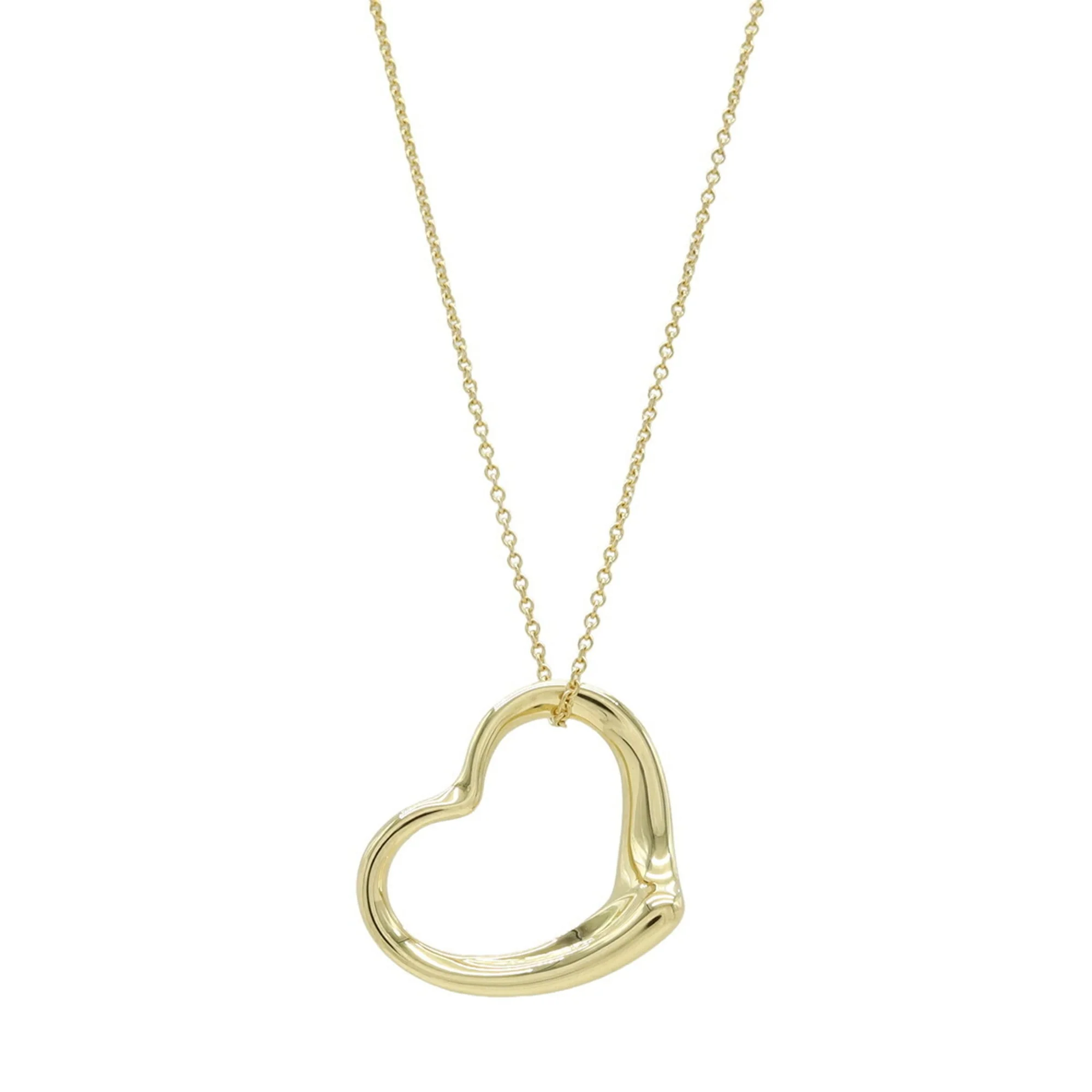 Elsa Peretti Pendant Necklace 18K Yellow Gold 17mm
