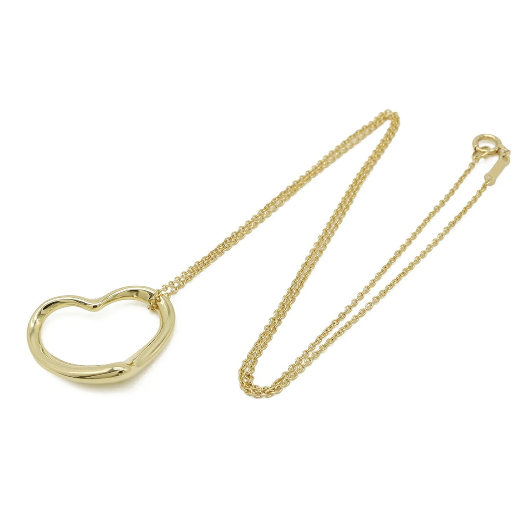 Elsa Peretti Pendant Necklace 18K Yellow Gold 17mm - Image 3