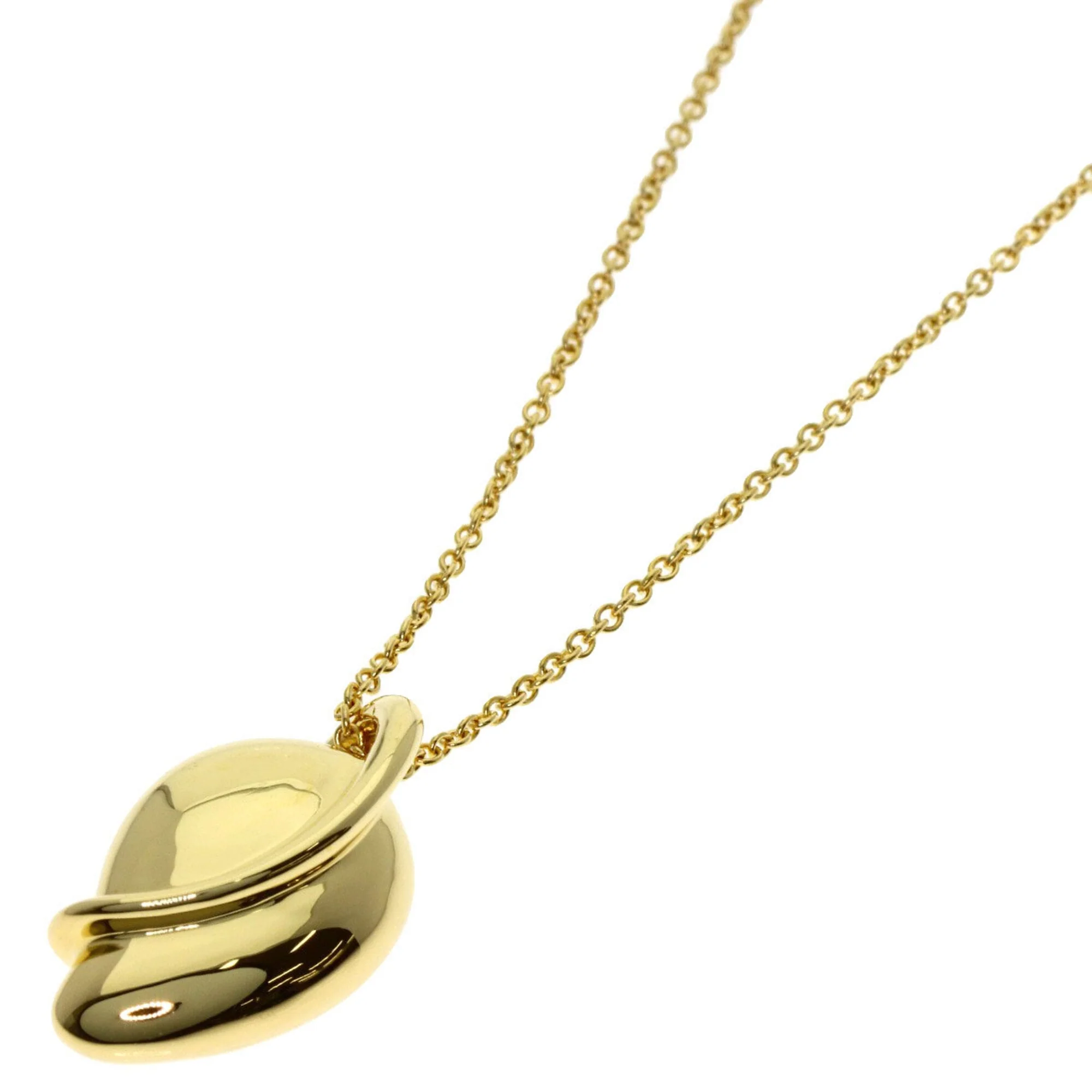 Elsa Peretti Pendant Necklace 18K Yellow Gold 18.9mm