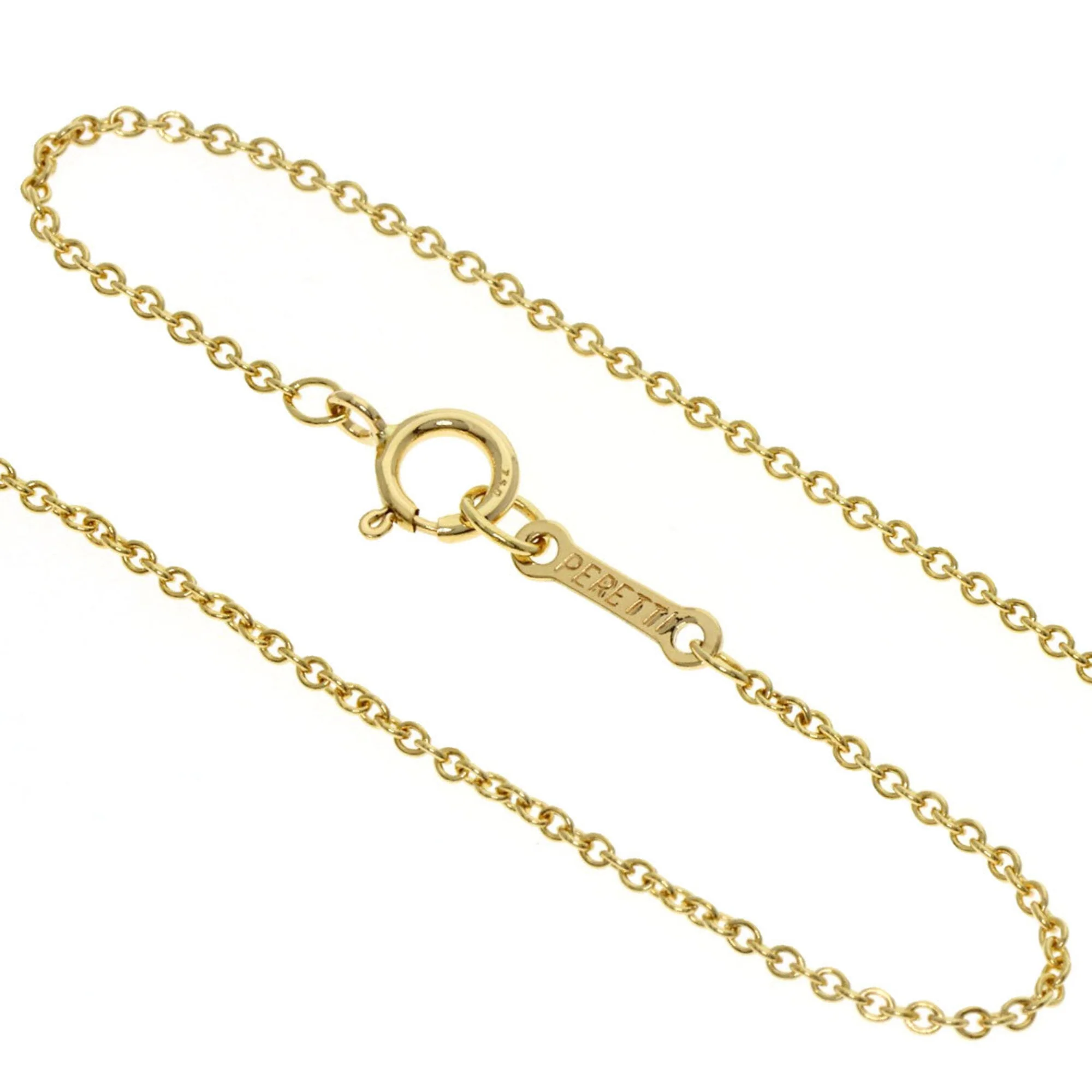 Elsa Peretti Pendant Necklace 18K Yellow Gold 18.9mm - Image 3