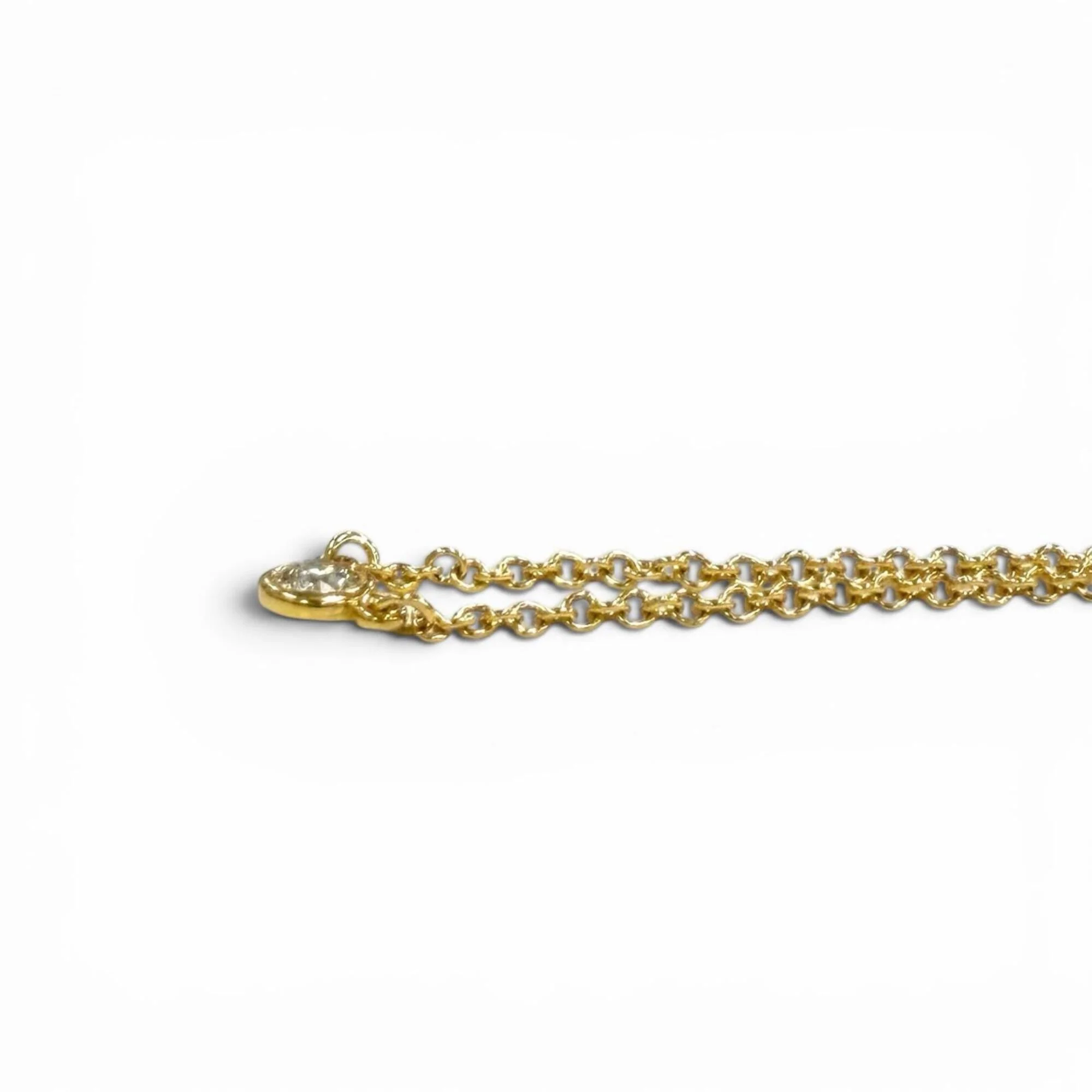 Elsa Peretti Pendant Necklace 18K Yellow Gold 3.4mm - Image 5