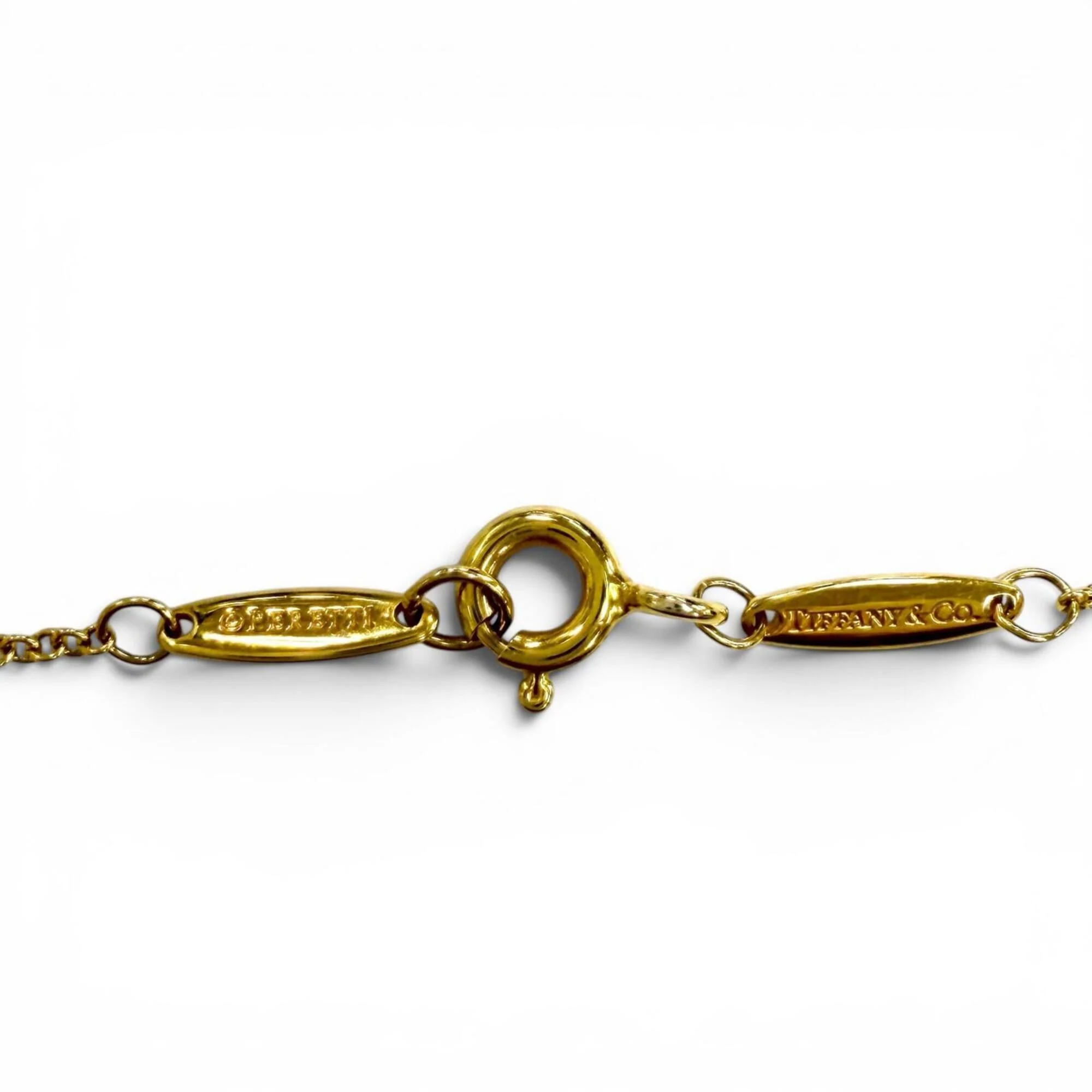 Elsa Peretti Pendant Necklace 18K Yellow Gold 3.4mm - Image 6