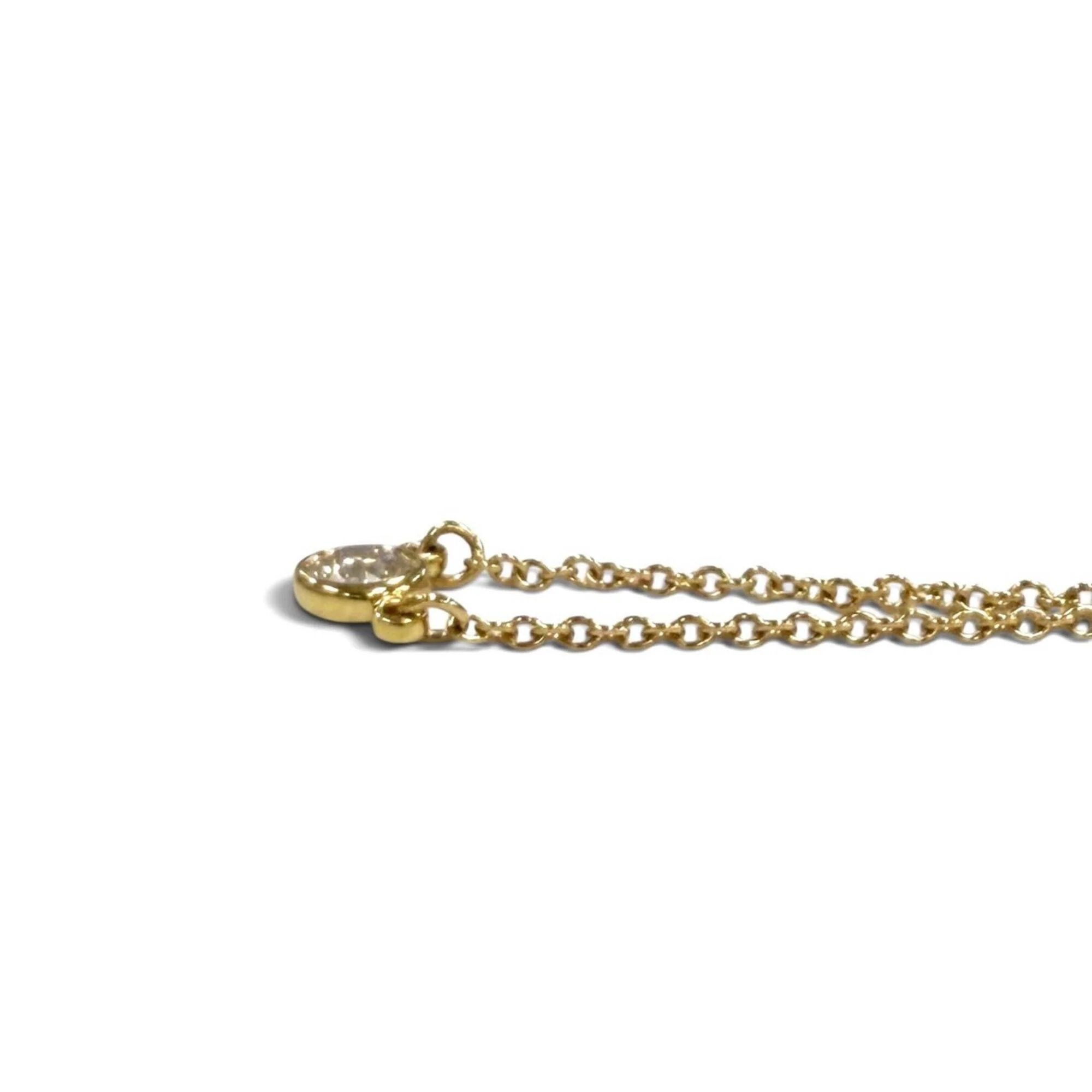 Elsa Peretti Pendant Necklace 18K Yellow Gold 3.9mm - Image 5