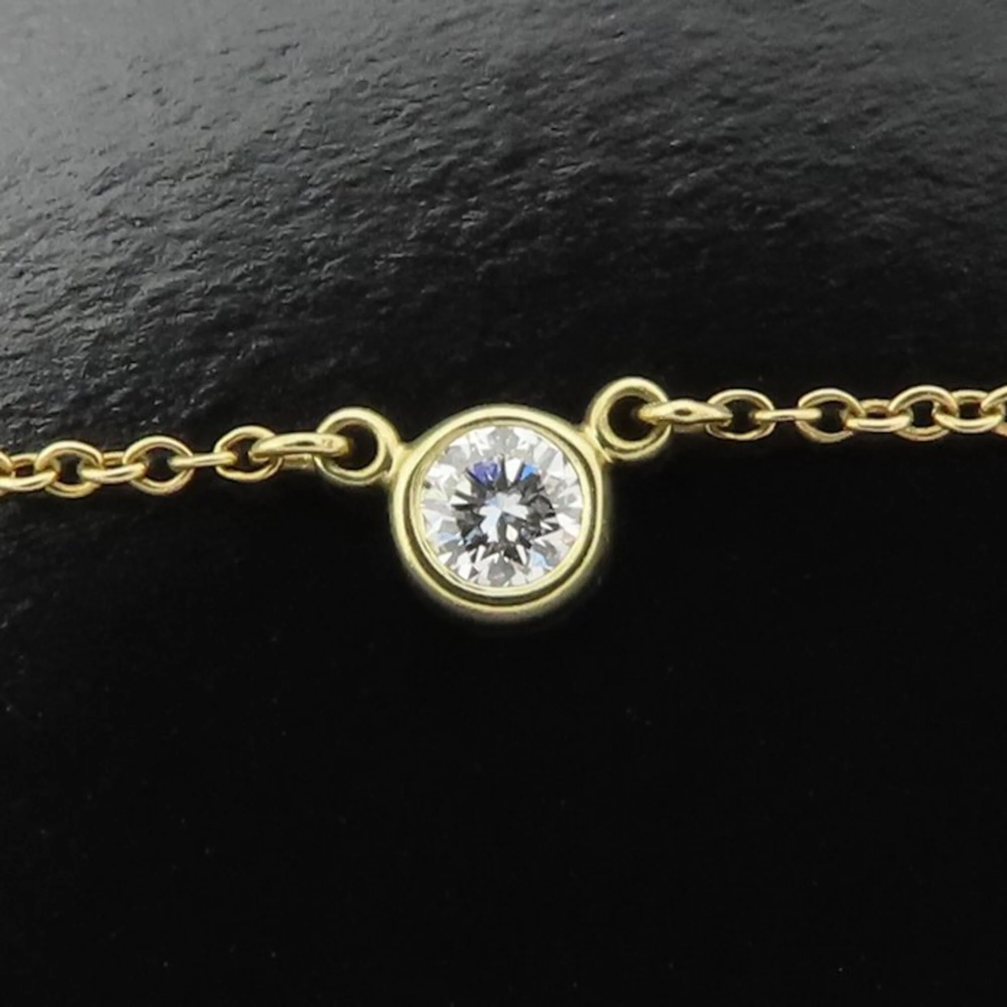 Elsa Peretti Pendant Necklace 18K Yellow Gold 3.9mm - Image 3