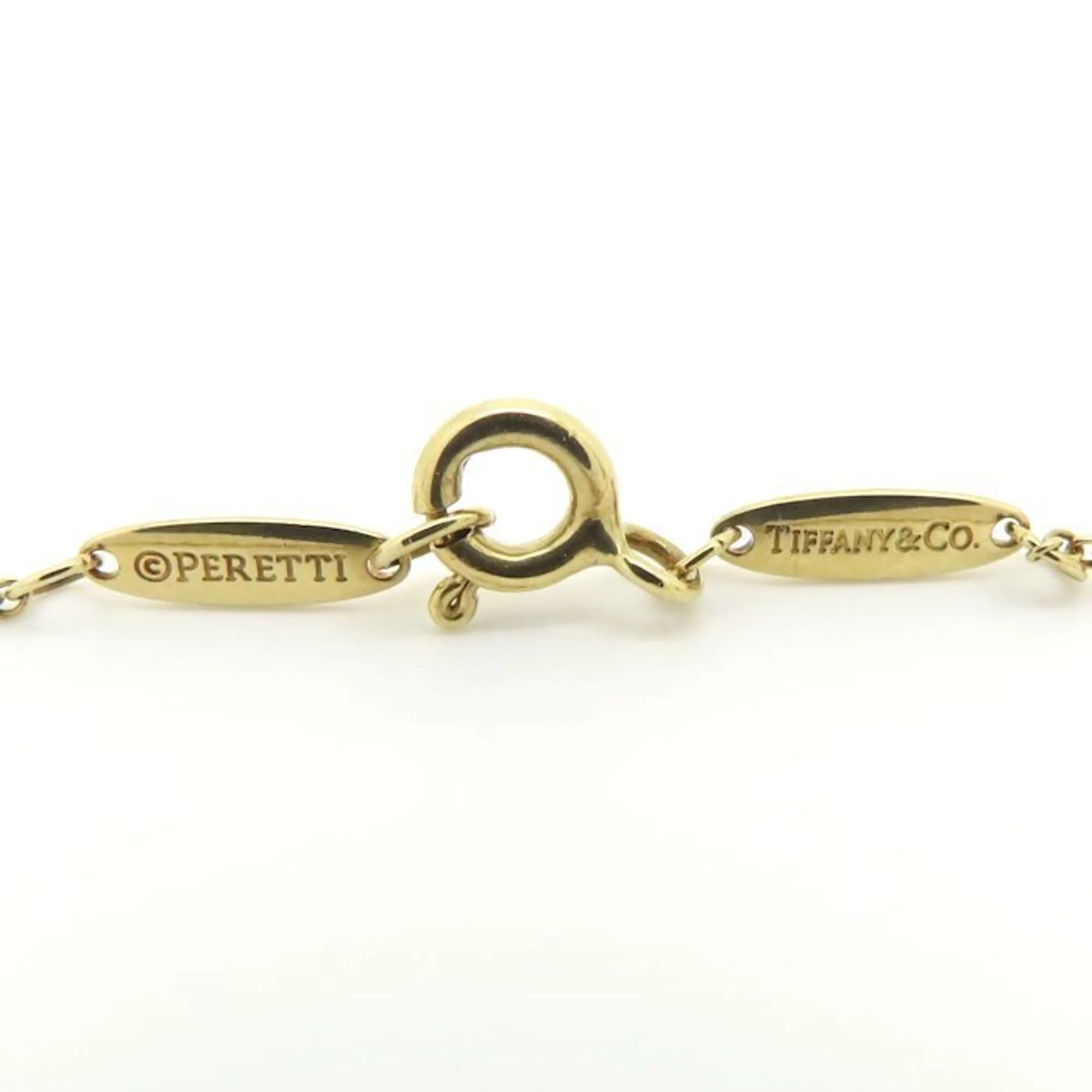 Elsa Peretti Pendant Necklace 18K Yellow Gold 3.9mm - Image 5